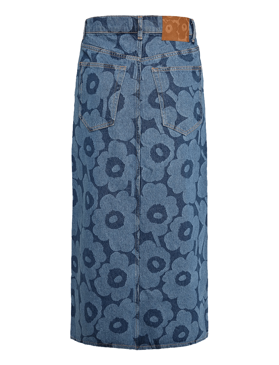Marimekko - MARIDENIM KUVASTUMA UNIKKO - jeansröcke - mid indigo - 2