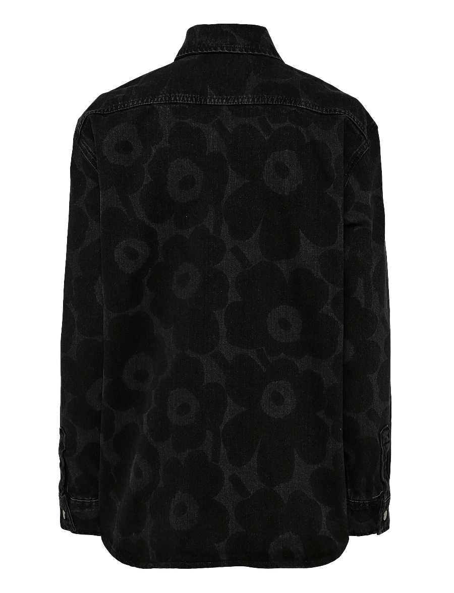 Marimekko - MARIDENIM VAIHE UNIKKO - jeansskjortor - washed black - 2