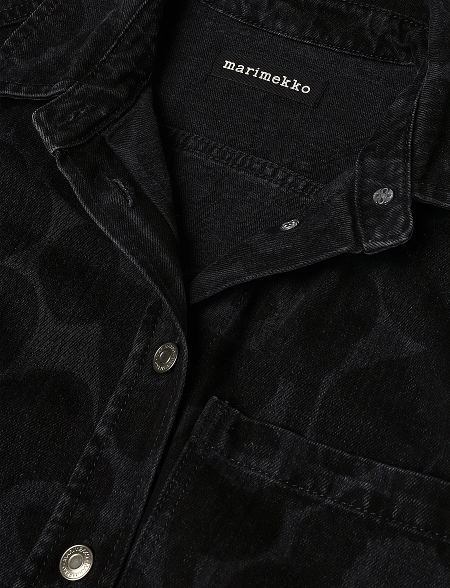 Marimekko - MARIDENIM VAIHE UNIKKO - jeansskjortor - washed black - 5