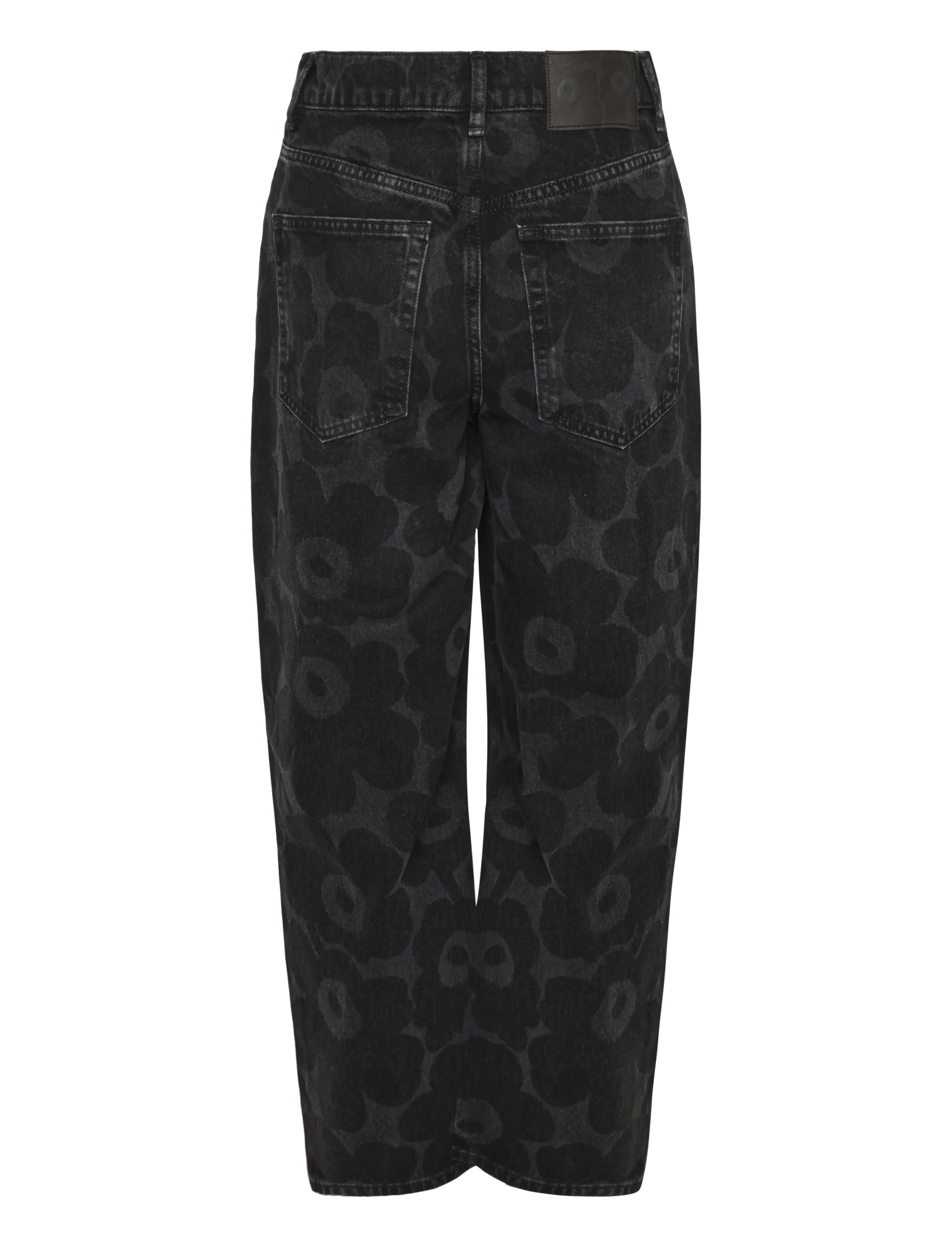 Marimekko - MARIDENIM BARREL UNIKKO - barrel jeans - washed black - 2