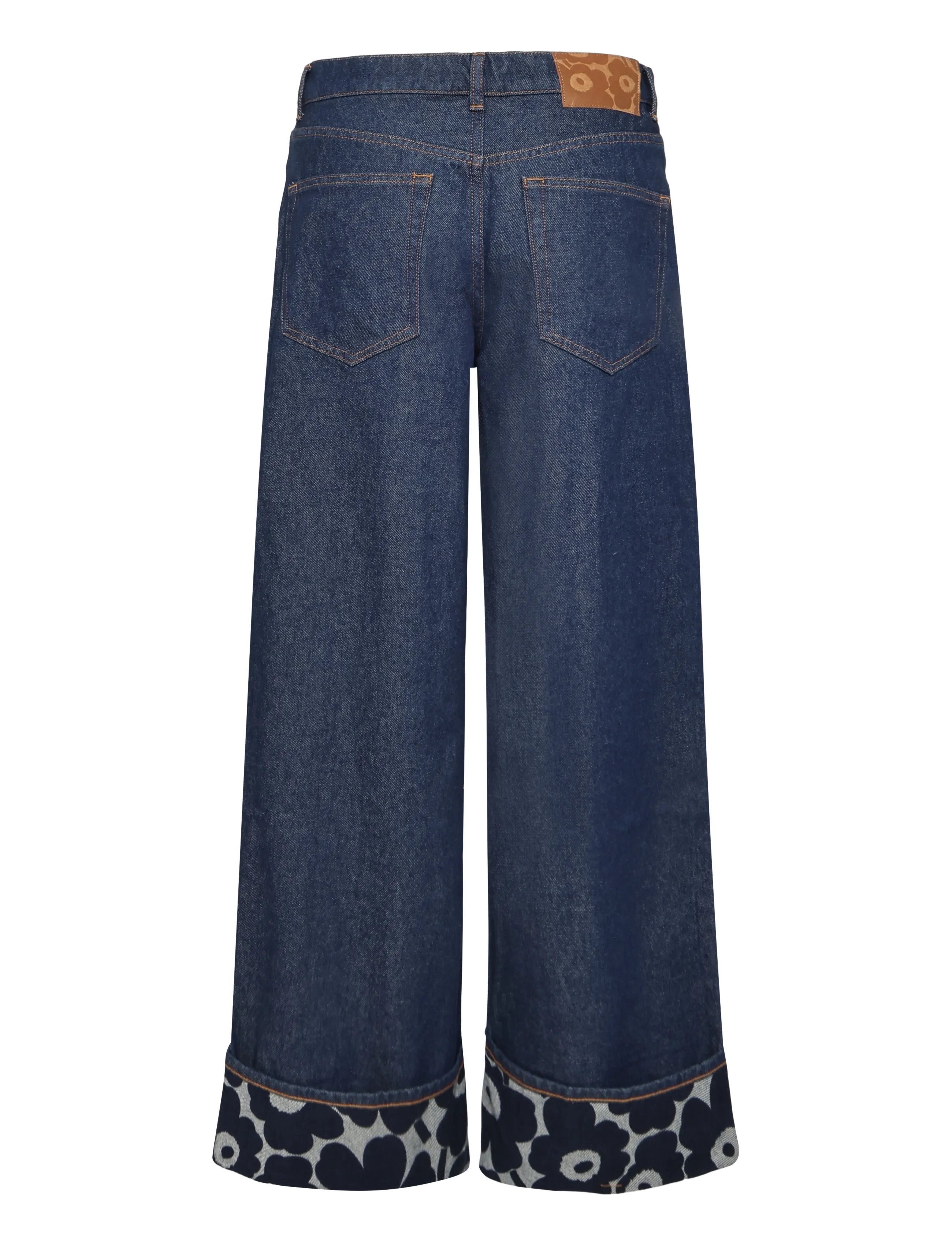 Marimekko - MARIDENIM LOOSE MINI UNIKKO - laia säärega teksad - dark indigo - 2