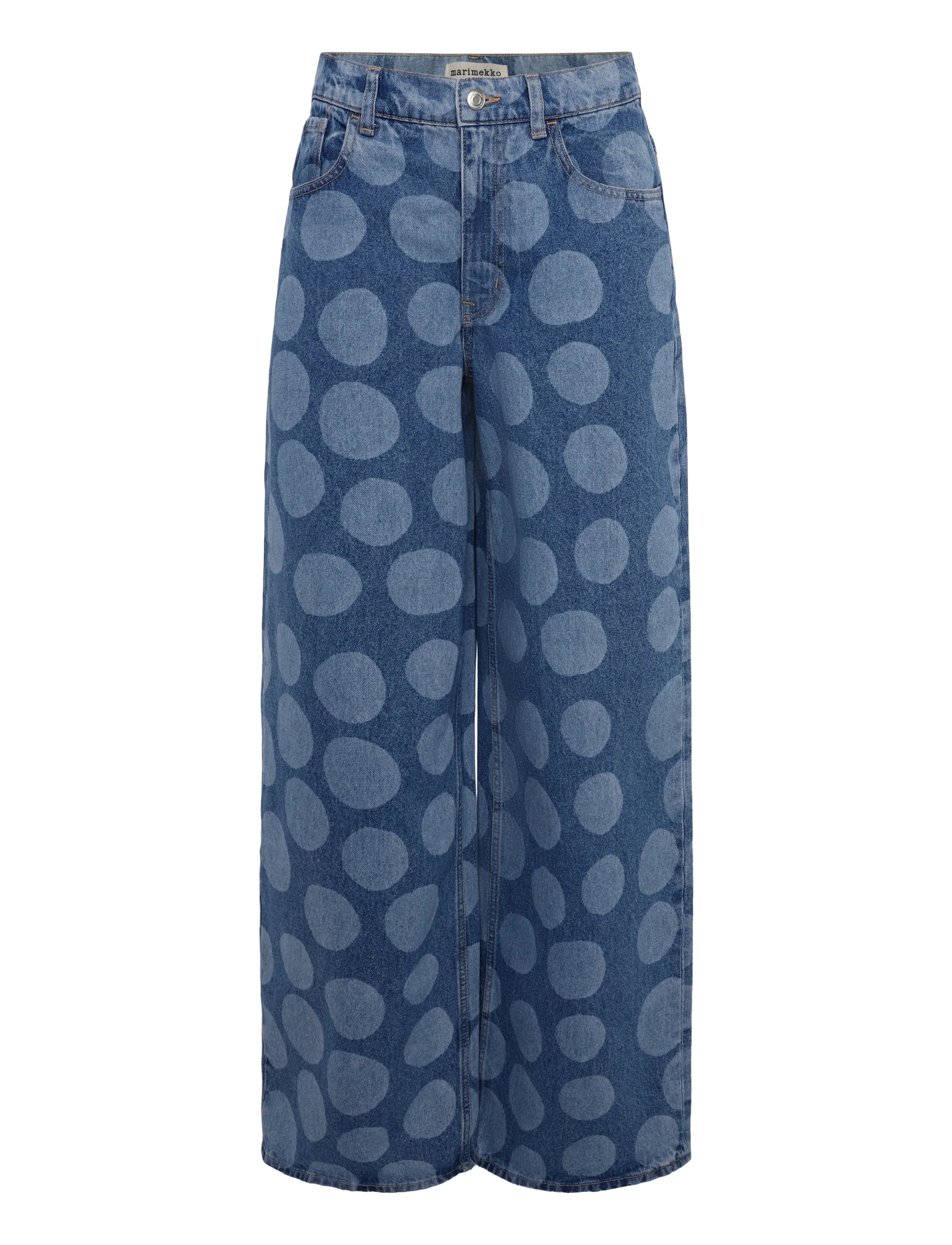 Marimekko - MARIDENIM LOOSE PETROOLI - used indigo - 1