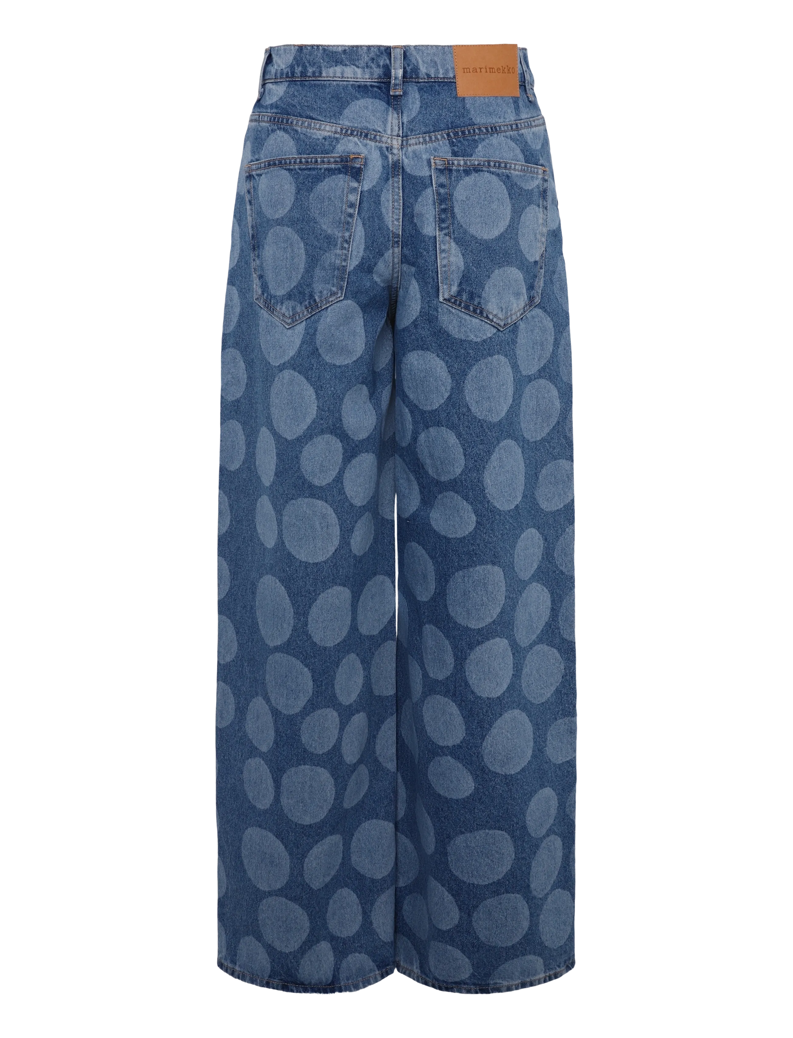 Marimekko - MARIDENIM LOOSE PETROOLI - used indigo - 2