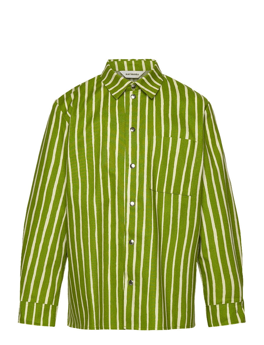 Marimekko - VINKKE PICCOLO - pikkade varrukatega särgid - green, light yellow - 0