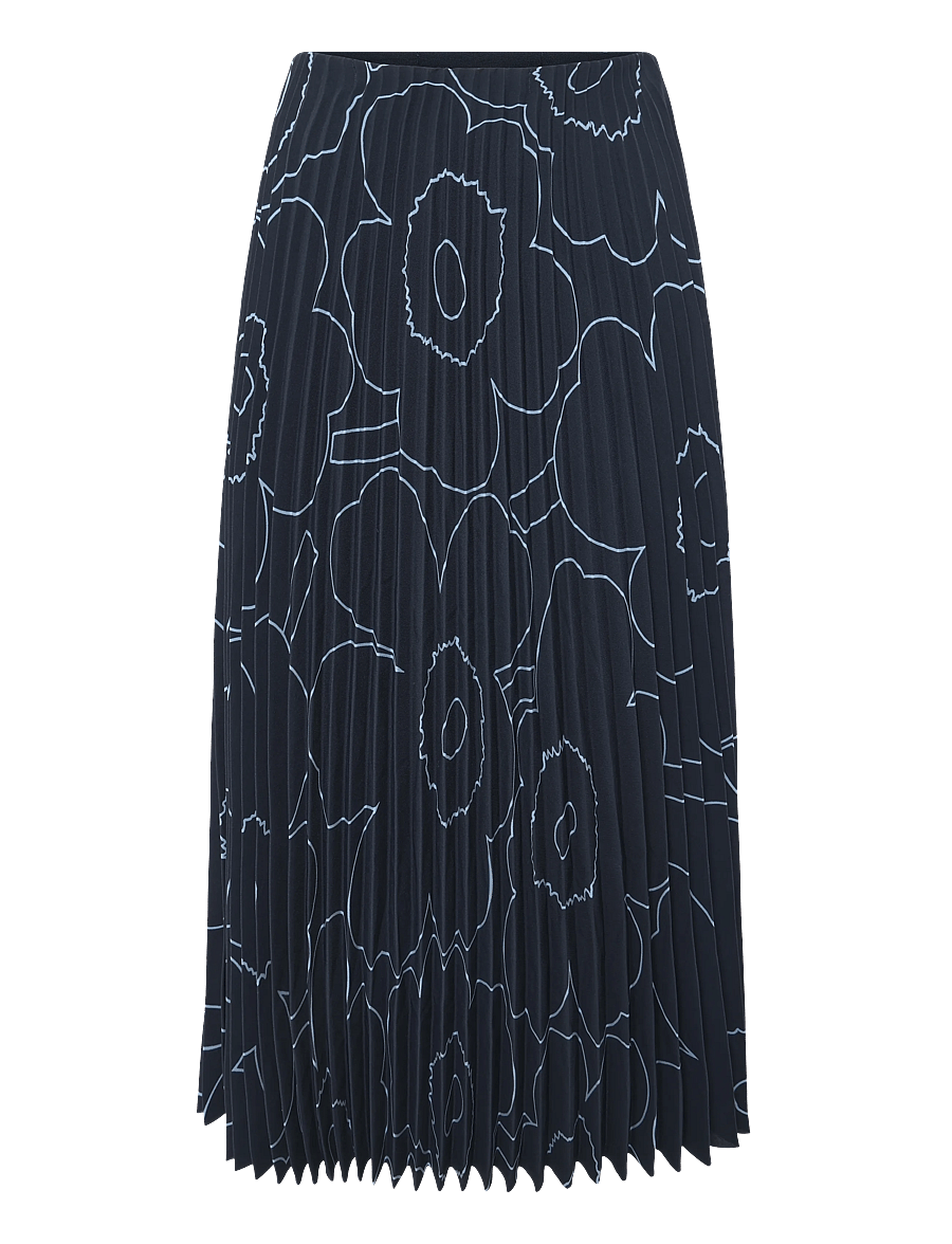 Marimekko - PII PIIRTO UNIKKO - faltenröcke - dark blue, light blue - 1