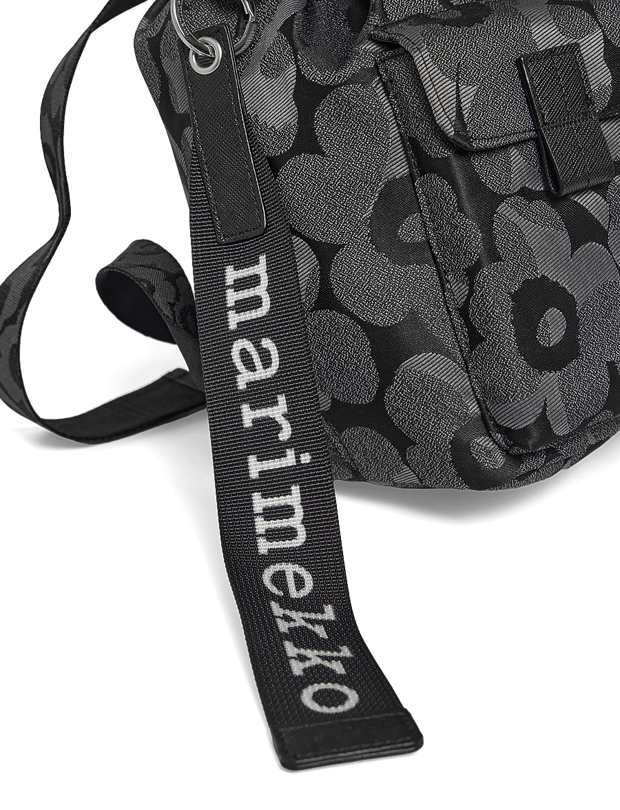 Marimekko - EVERYTHING BACKPACK M UNIKKO - fashion trends - grey, dark grey - 4