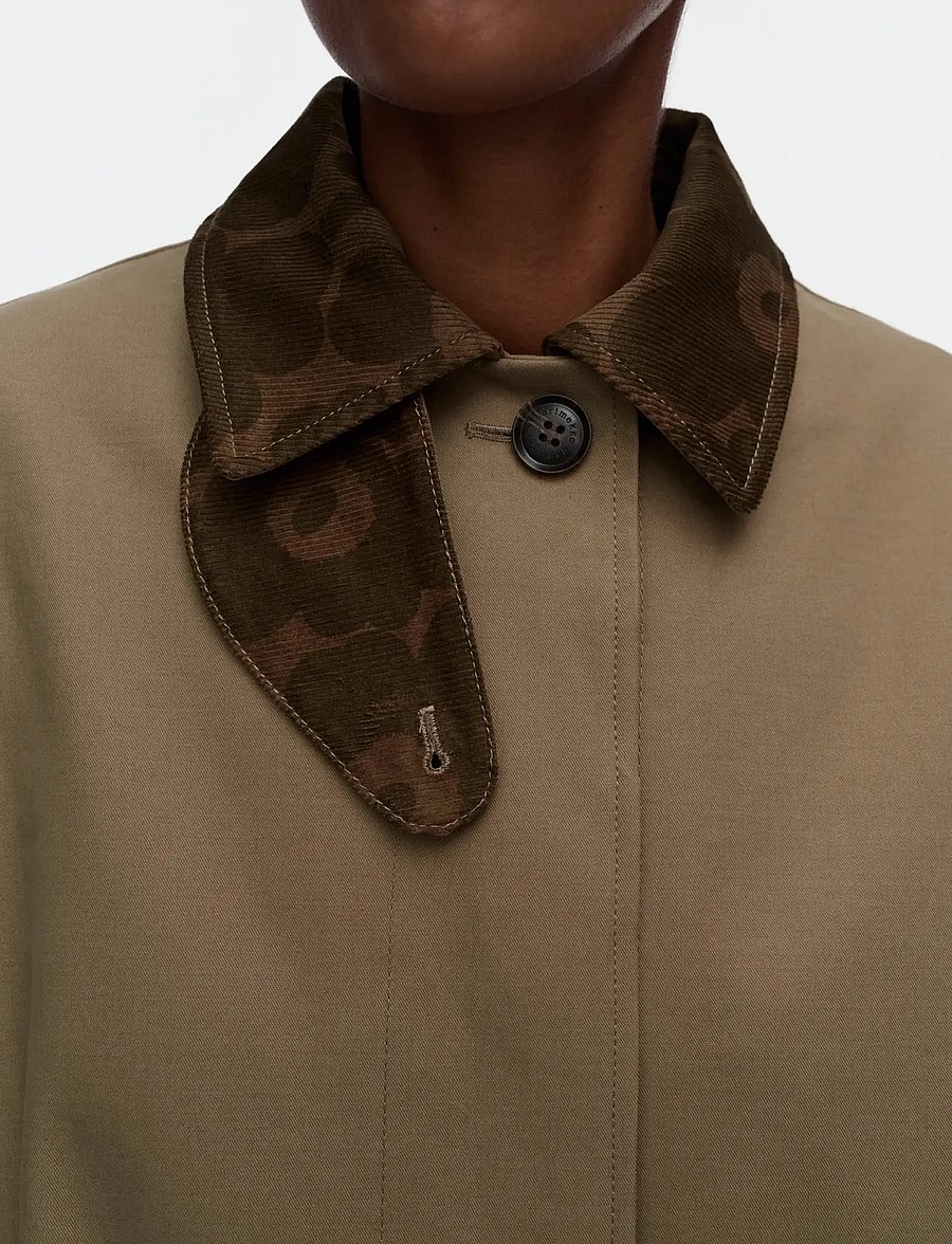 Marimekko - EEPOS SOLID - leichte mäntel - brown, brown - 3
