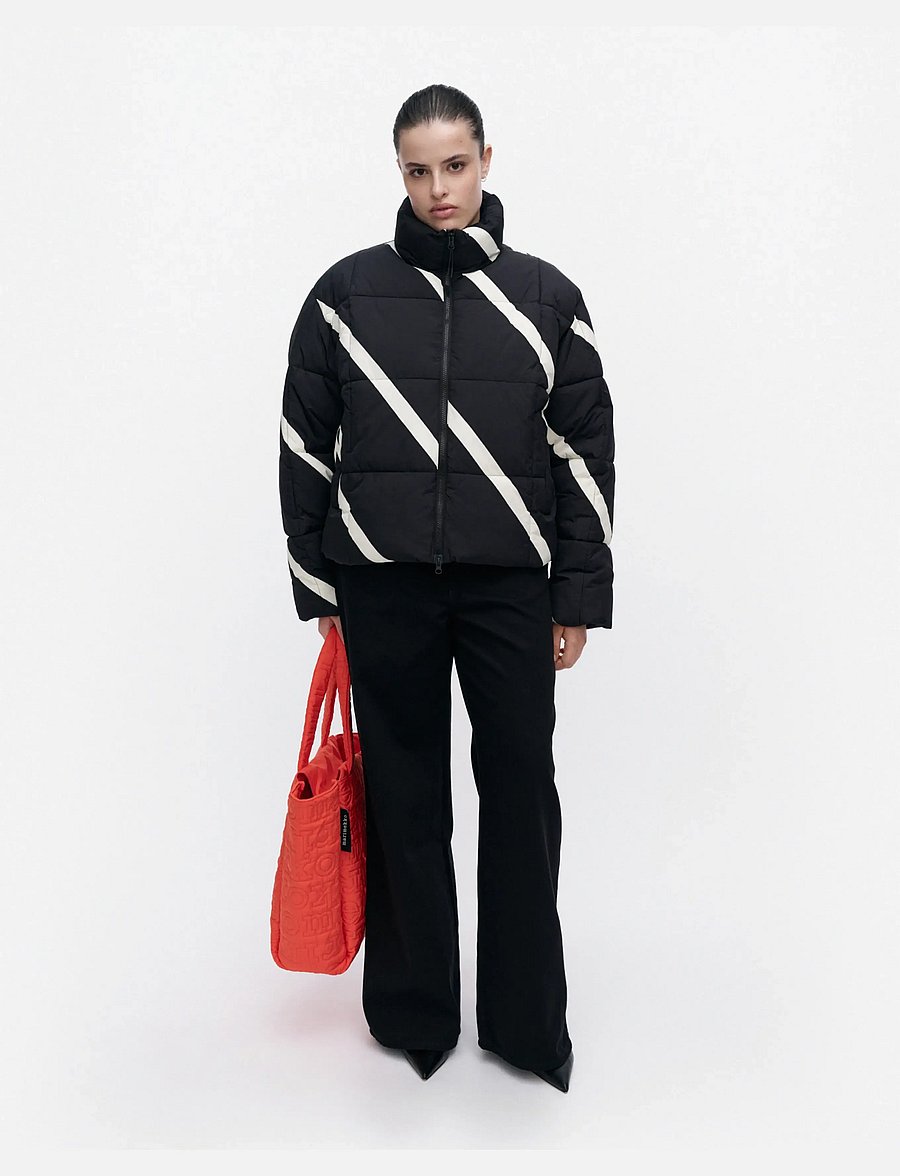 Marimekko - TAIVOS BASSO - talvejoped - black, off white - 0
