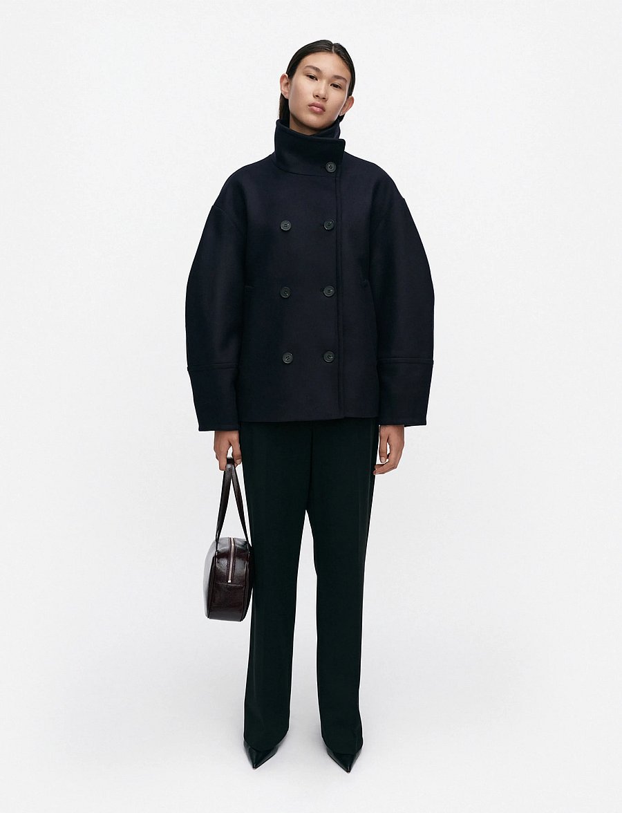 Marimekko - TYYSKI - villased jakid - dark blue - 0