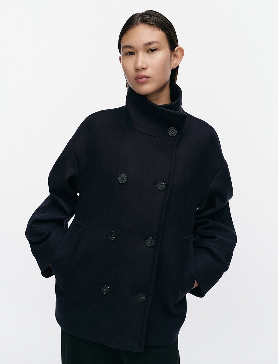 Marimekko - TYYSKI - villased jakid - dark blue - 3