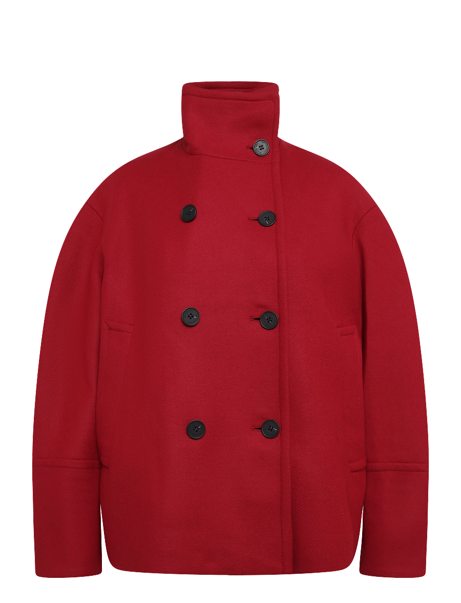 Marimekko - TYYSKI - uldjakker - red - 1