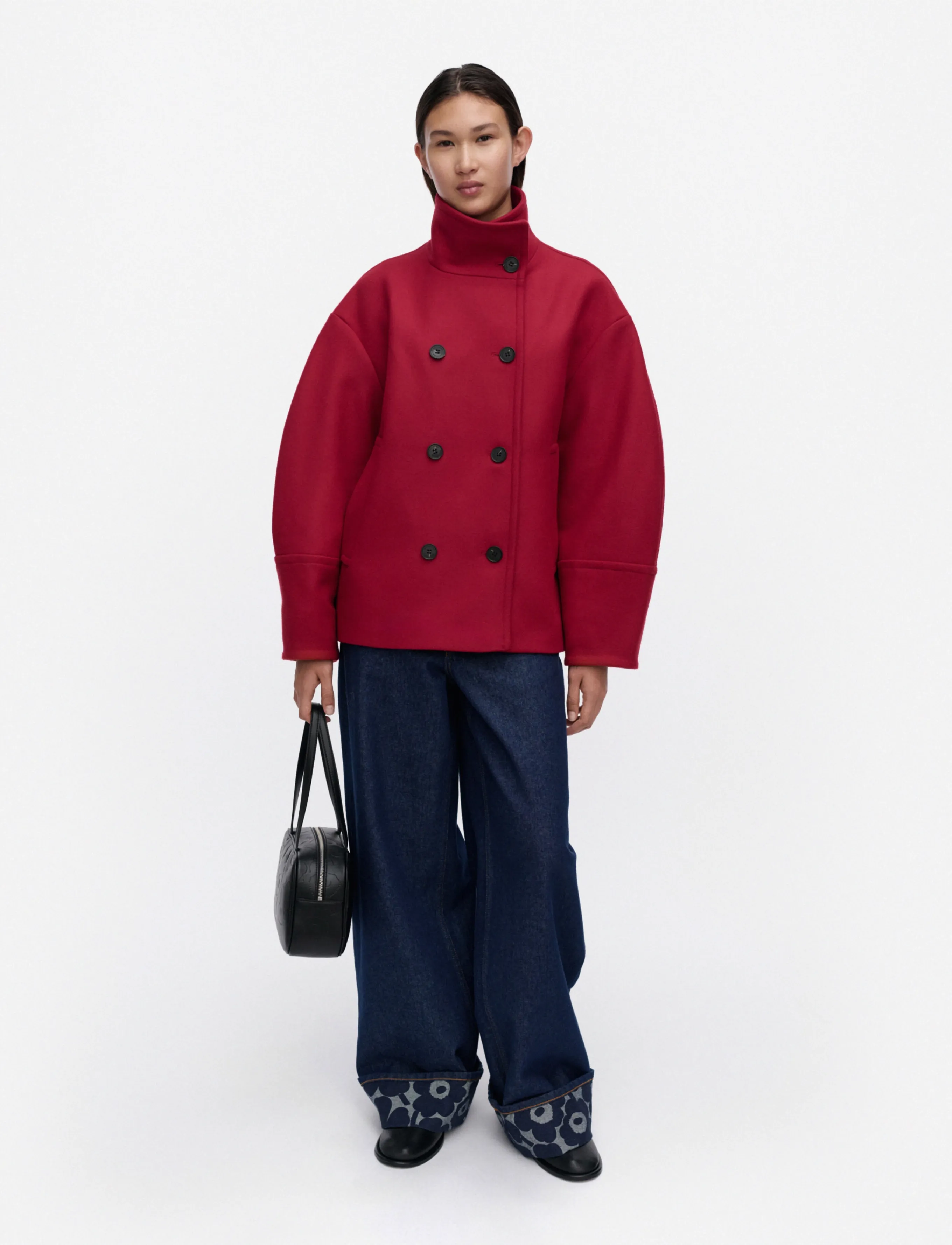 Marimekko TYYSKI - Jackor - RED / red