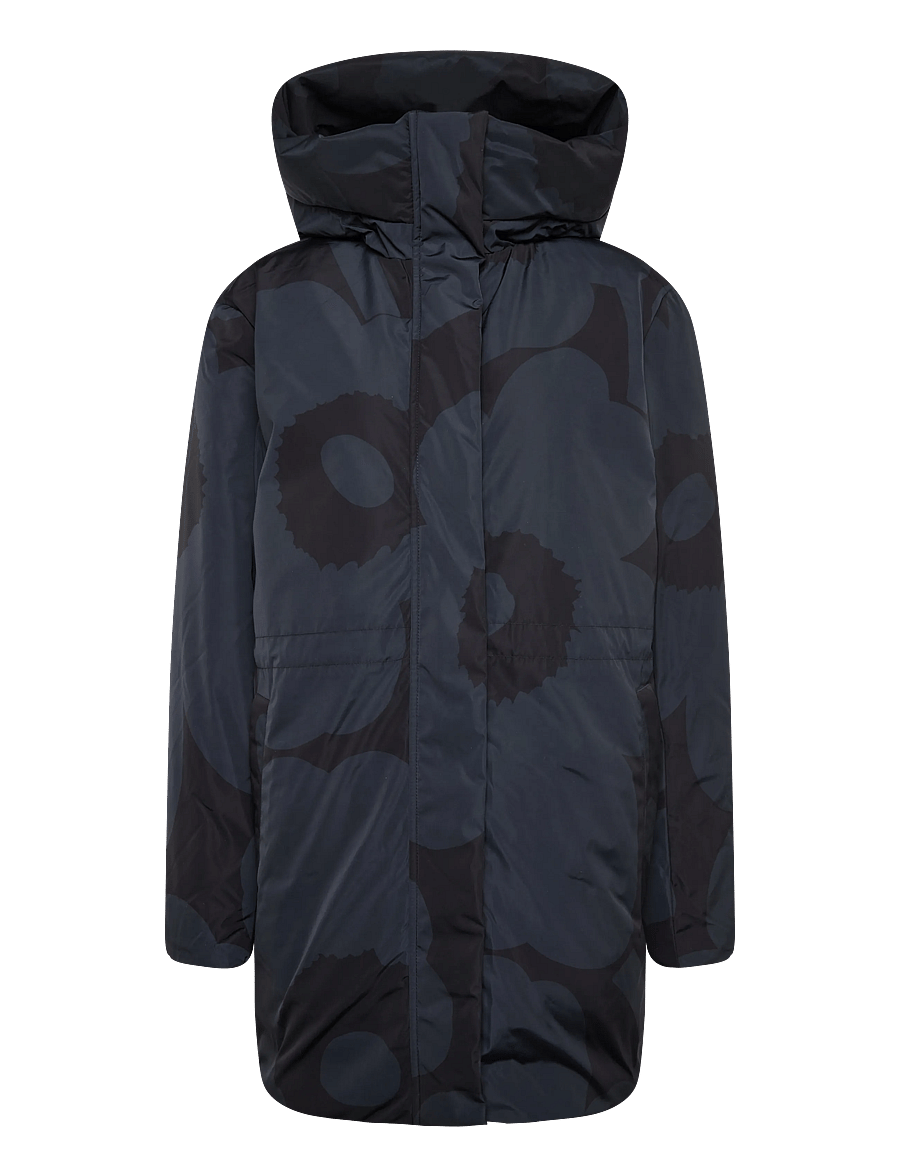 Marimekko - KÄÄNNÖS UNIKKO - winterjacken - black, dark grey - 1