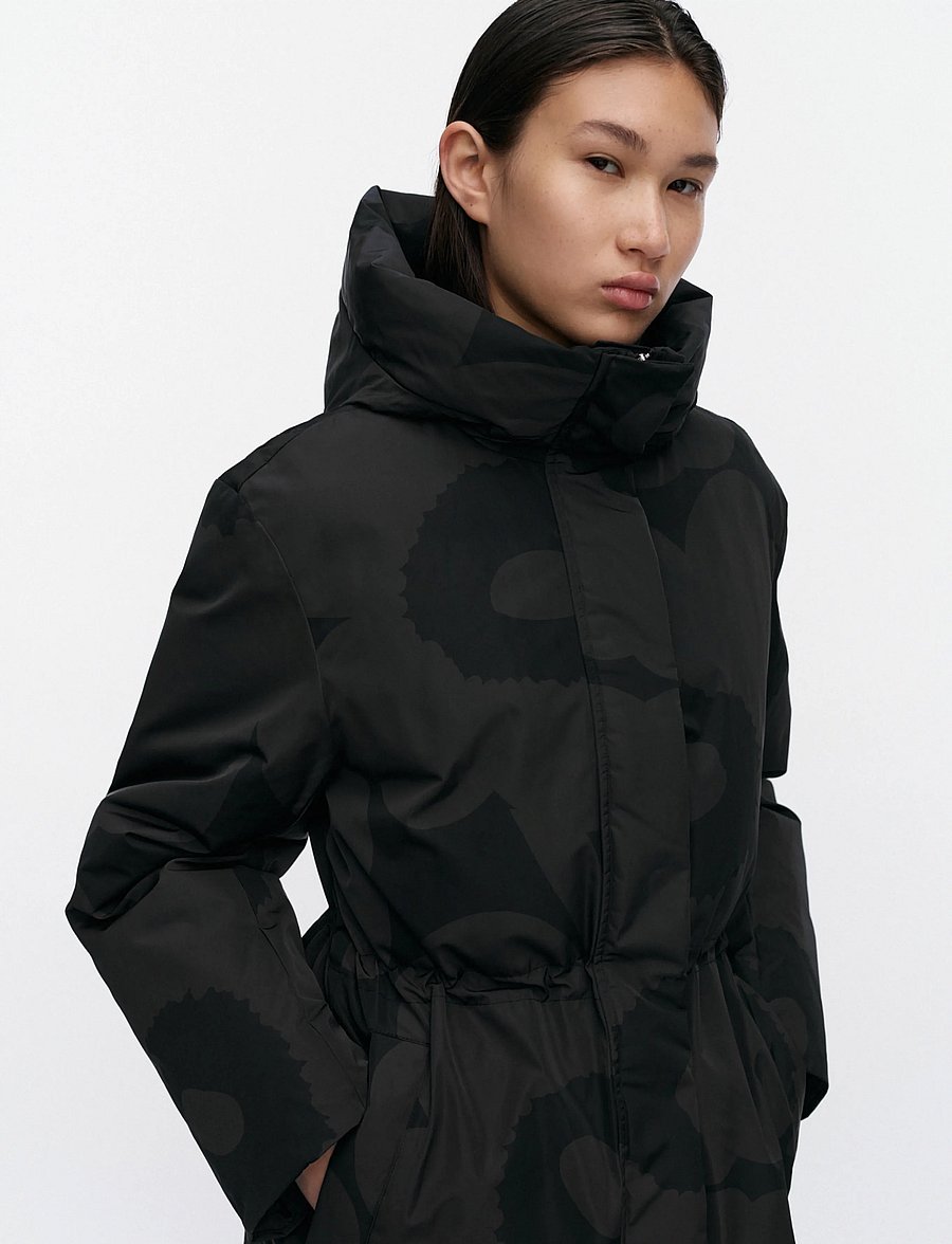 Marimekko - KÄÄNNÖS UNIKKO - winterjacken - black, dark grey - 3