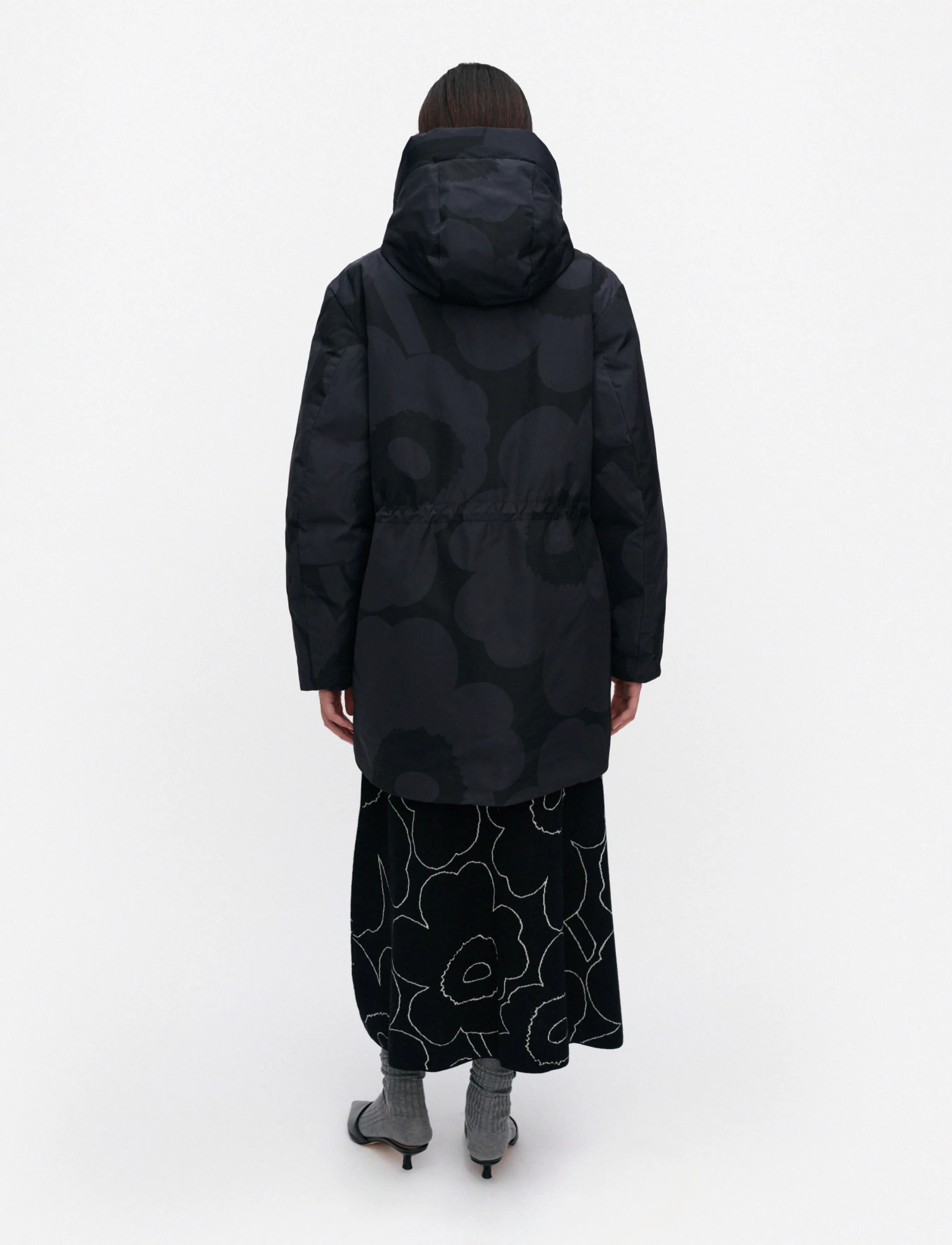 Marimekko - KÄÄNNÖS UNIKKO - winterjacken - black, dark grey - 4