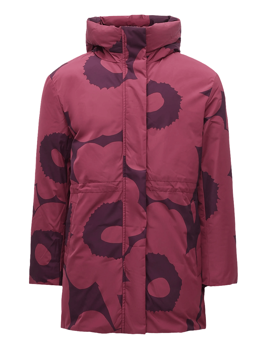 Marimekko - KÄÄNNÖS UNIKKO - vinterjakker - dark rose, dark purple - 1