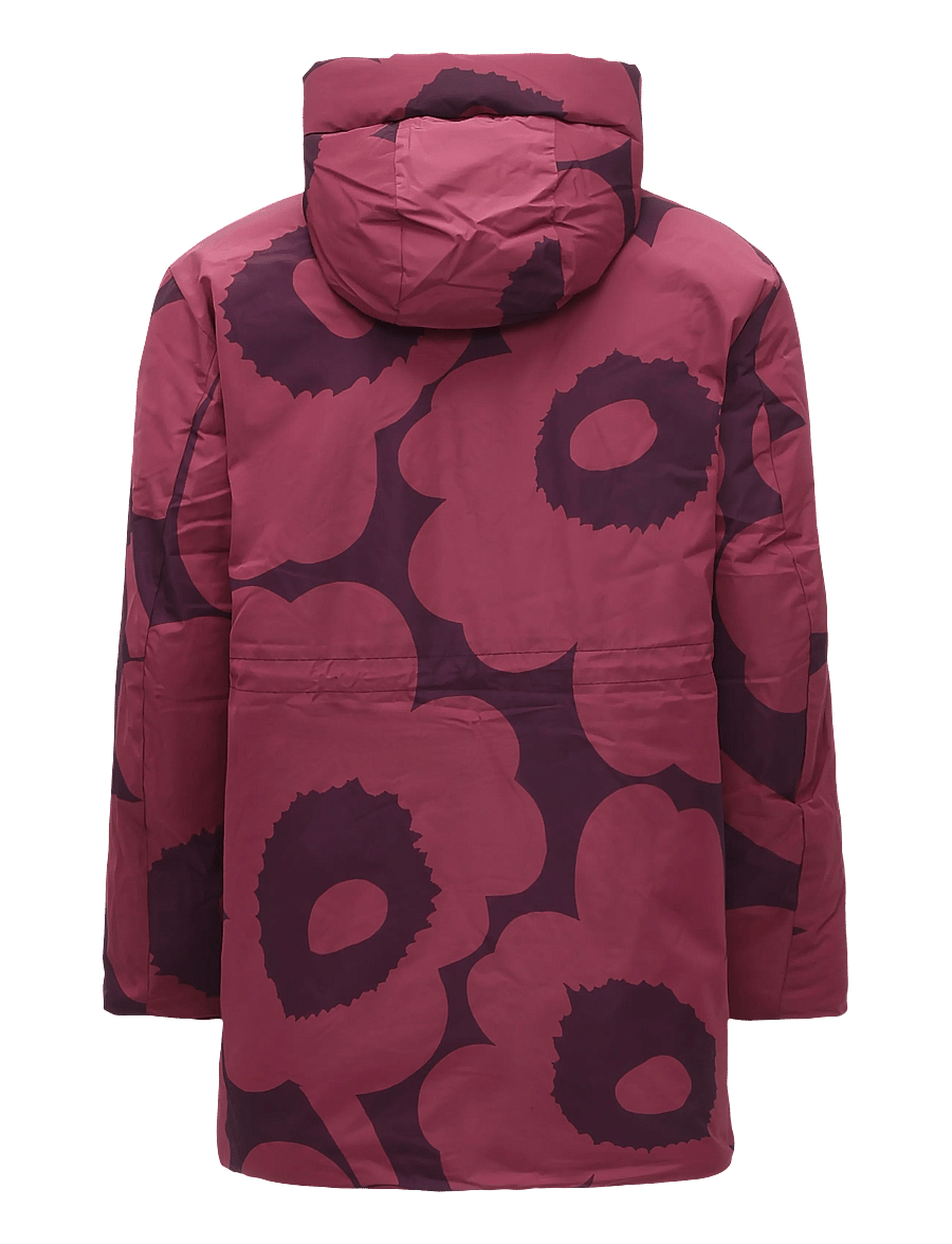Marimekko - KÄÄNNÖS UNIKKO - vinterjakker - dark rose, dark purple - 2