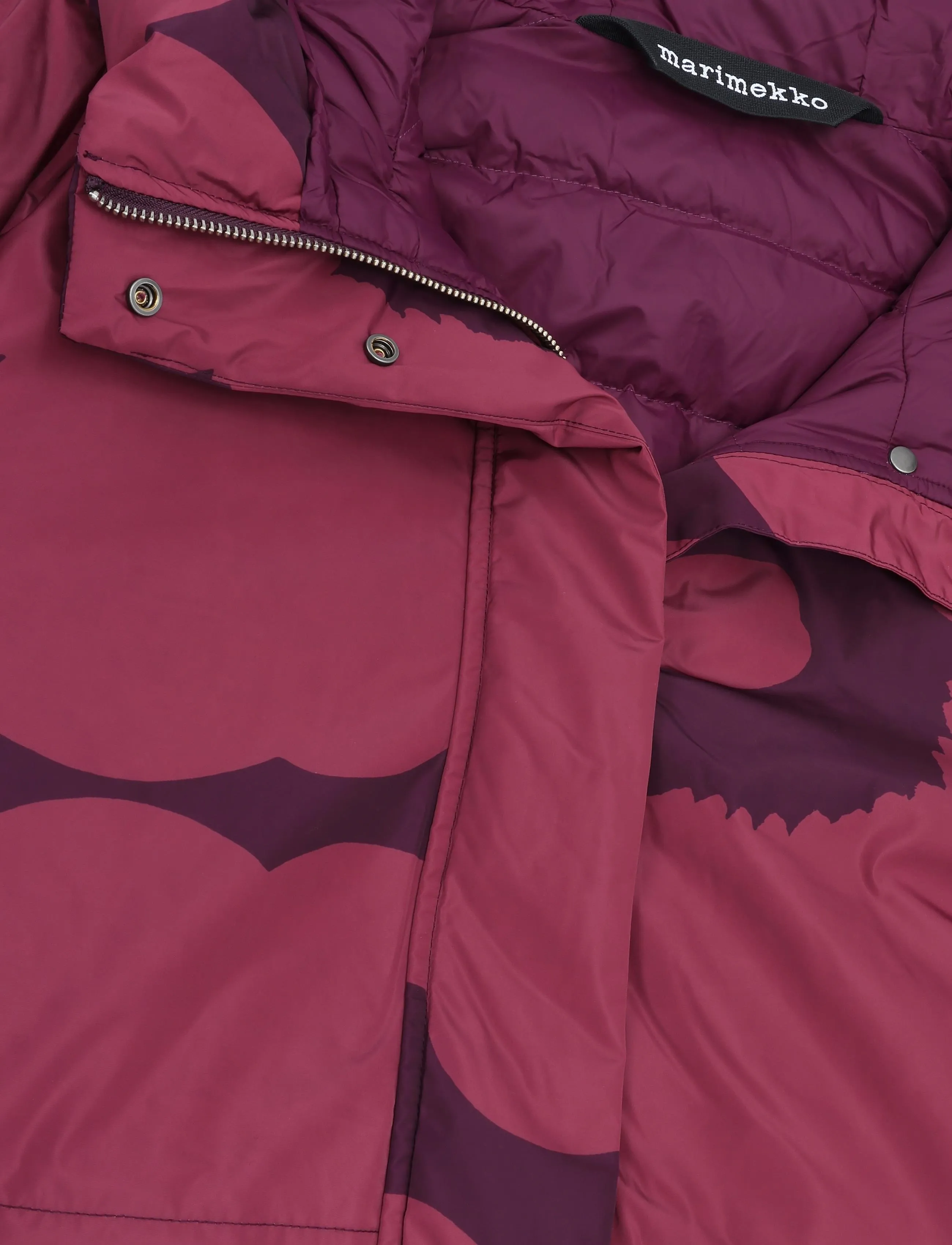 Marimekko - KÄÄNNÖS UNIKKO - vinterjakker - dark rose, dark purple - 5