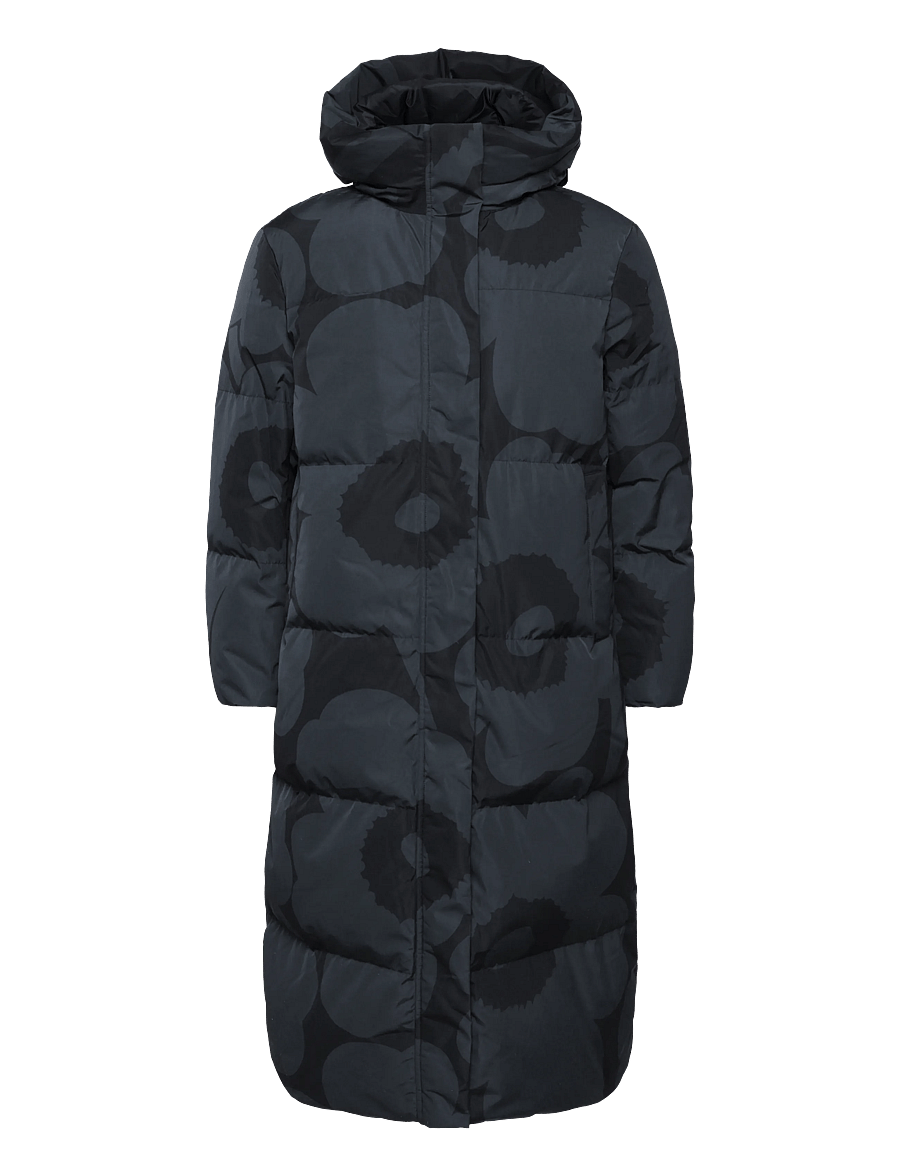 Marimekko - TAIOTTU UNIKKO - vinterjackor - black, dark grey - 1