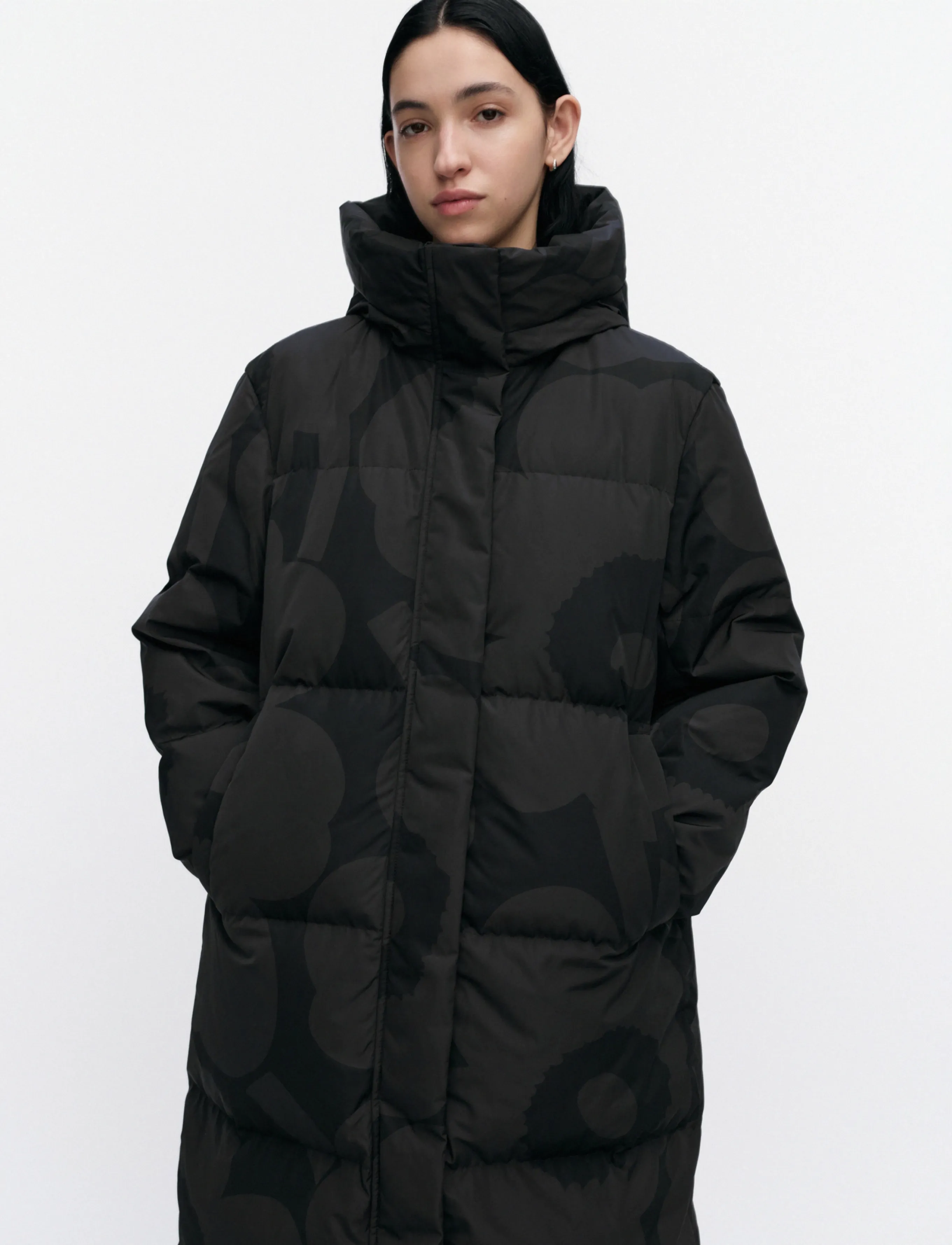 Marimekko - TAIOTTU UNIKKO - vinterjackor - black, dark grey - 3