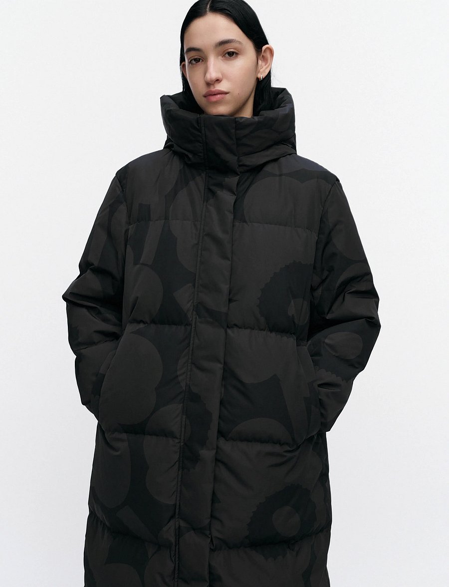 Marimekko - TAIOTTU UNIKKO - vinterjackor - black, dark grey - 3