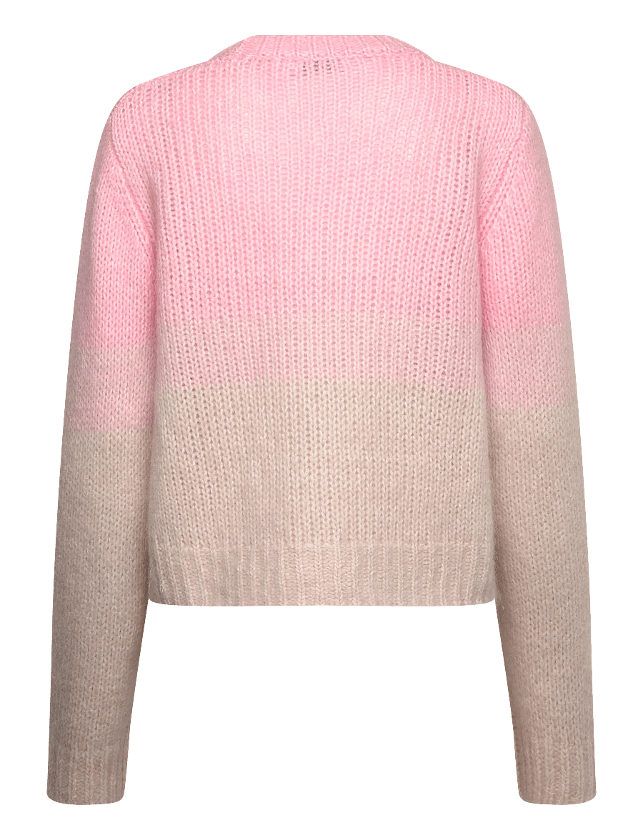 Marimekko - VIIPOTTAA HENNIKA - kampsunid - off white, light pink - 2