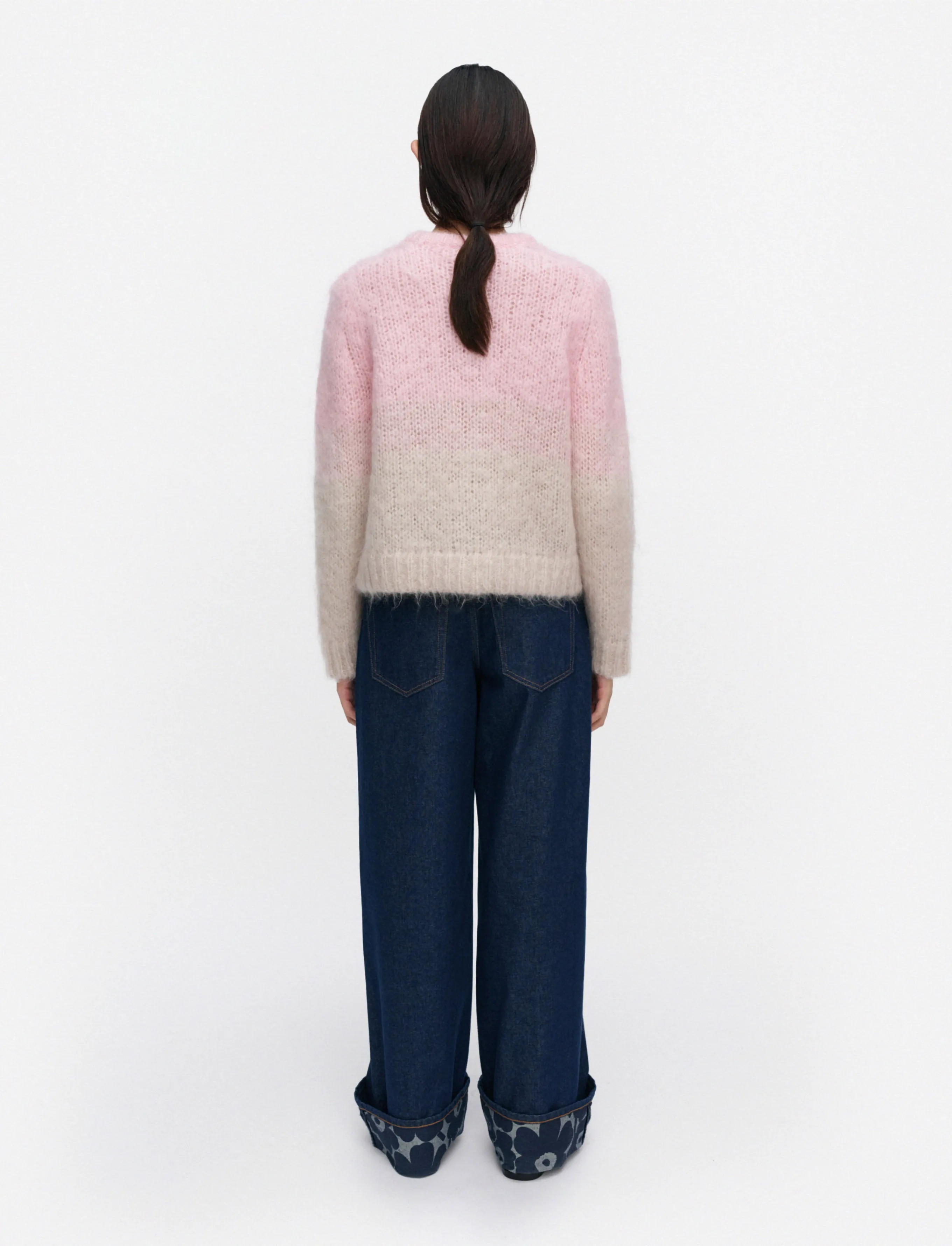 Marimekko - VIIPOTTAA HENNIKA - pullover - off white, light pink - 4