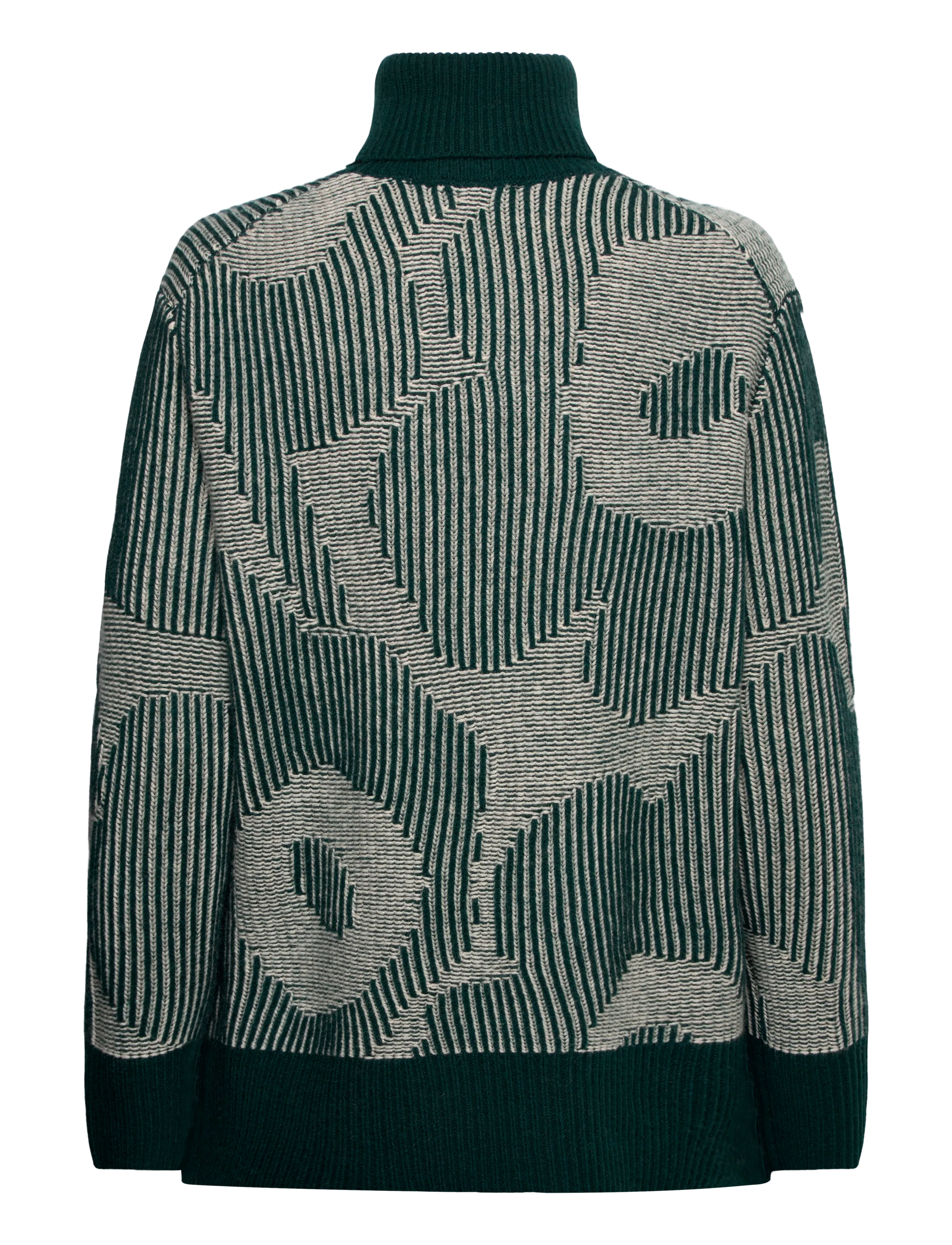 Marimekko - RWS VÄRÄHTELY UNIKKO - jumpers - dark green, off white - 2