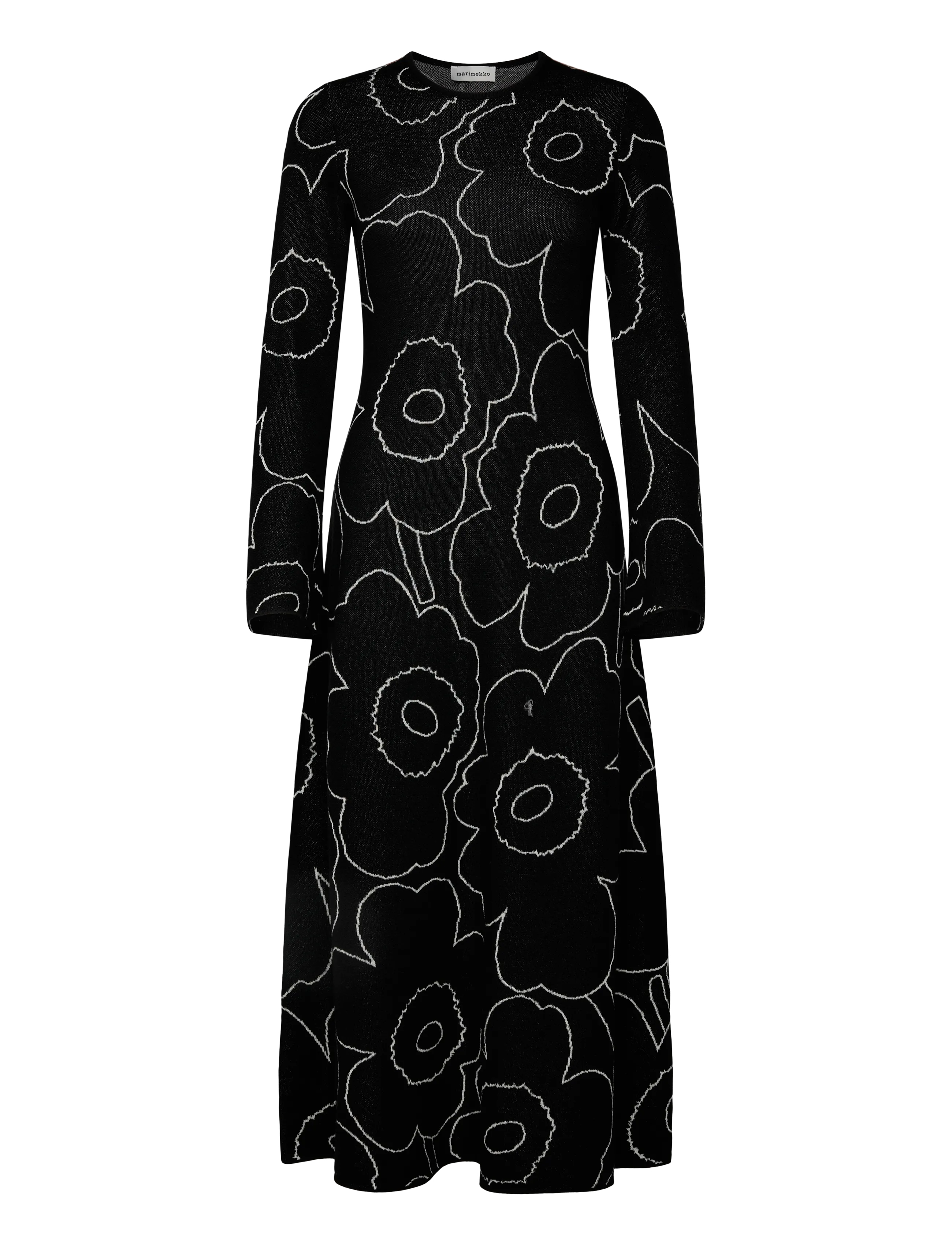 Marimekko - TAKAISIN PIIRTO UNIKKO - black, off white - 1