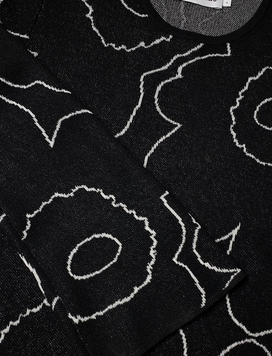 Marimekko - TAKAISIN PIIRTO UNIKKO - black, off white - 5
