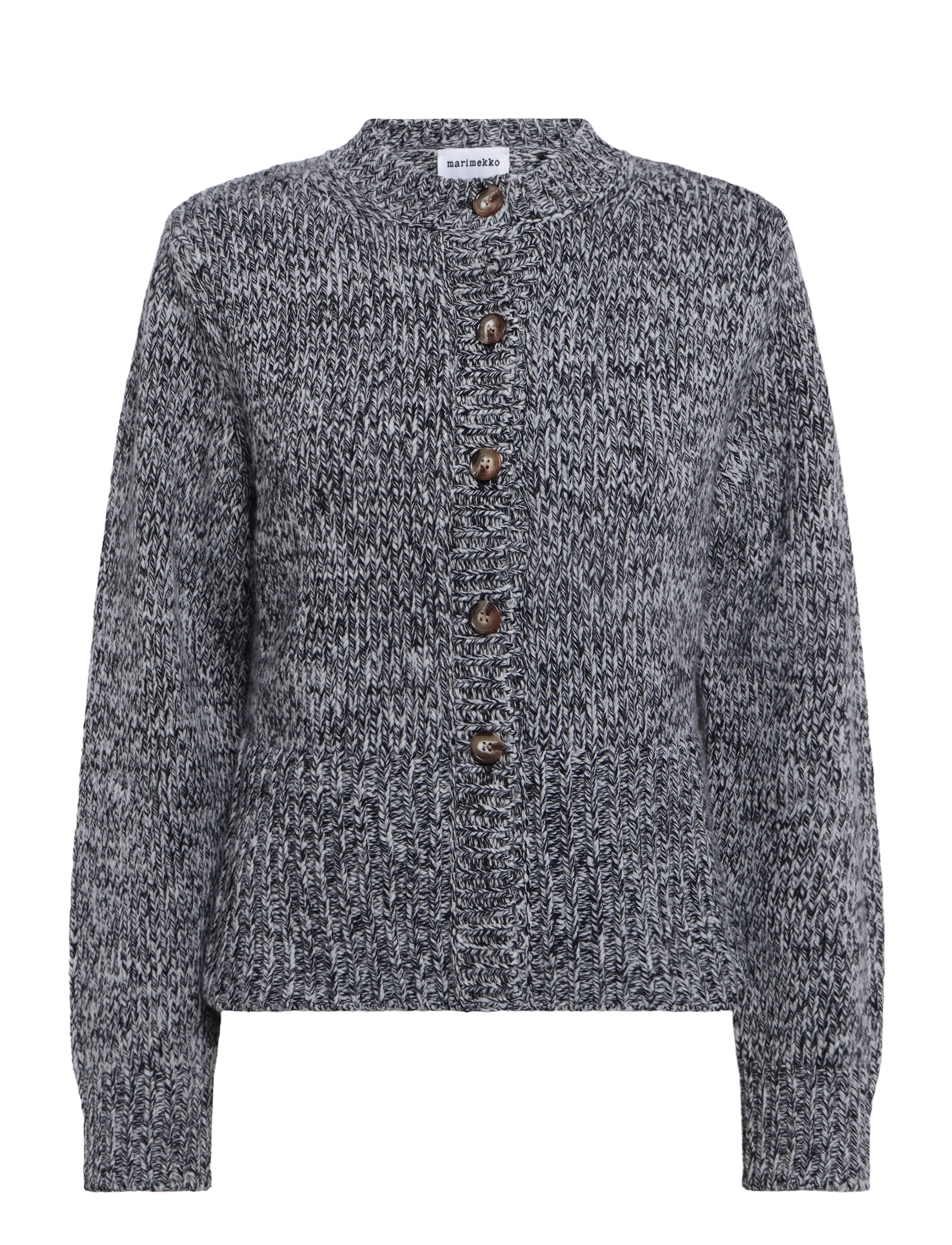 Marimekko HÄSSÄKKÄ - Stickat - OFF WHITE, BLACK / grey