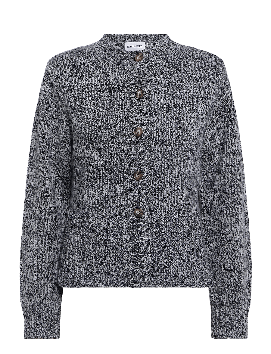 Marimekko - HÄSSÄKKÄ - cardigans - off white, black - 1
