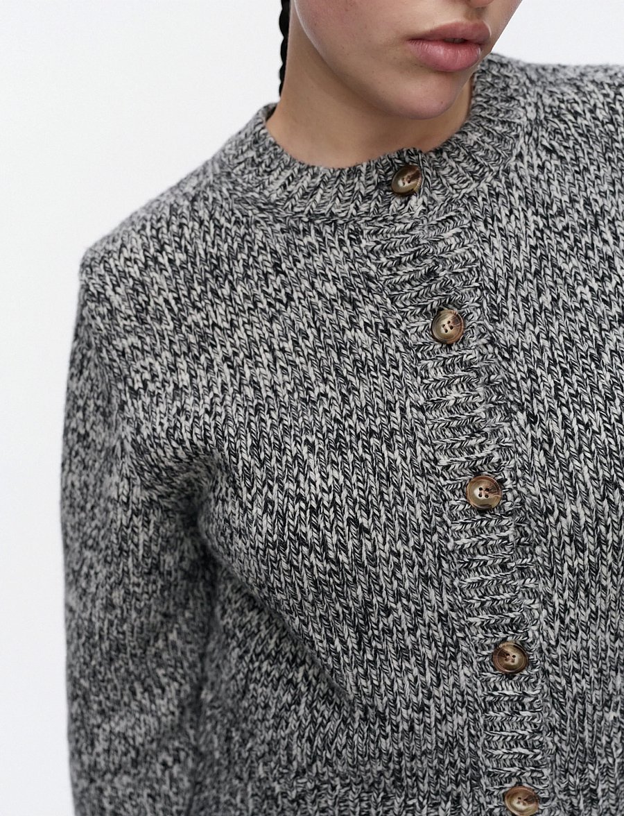 Marimekko - HÄSSÄKKÄ - cardigans - off white, black - 3