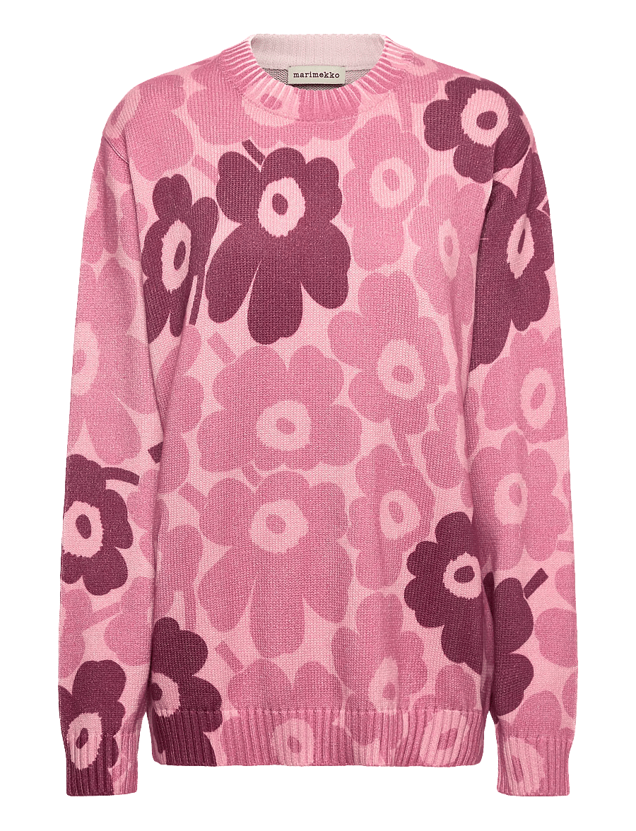 Marimekko - PUUTERI UNIKKO - striktrøjer - light pink, rose, dark rose - 1