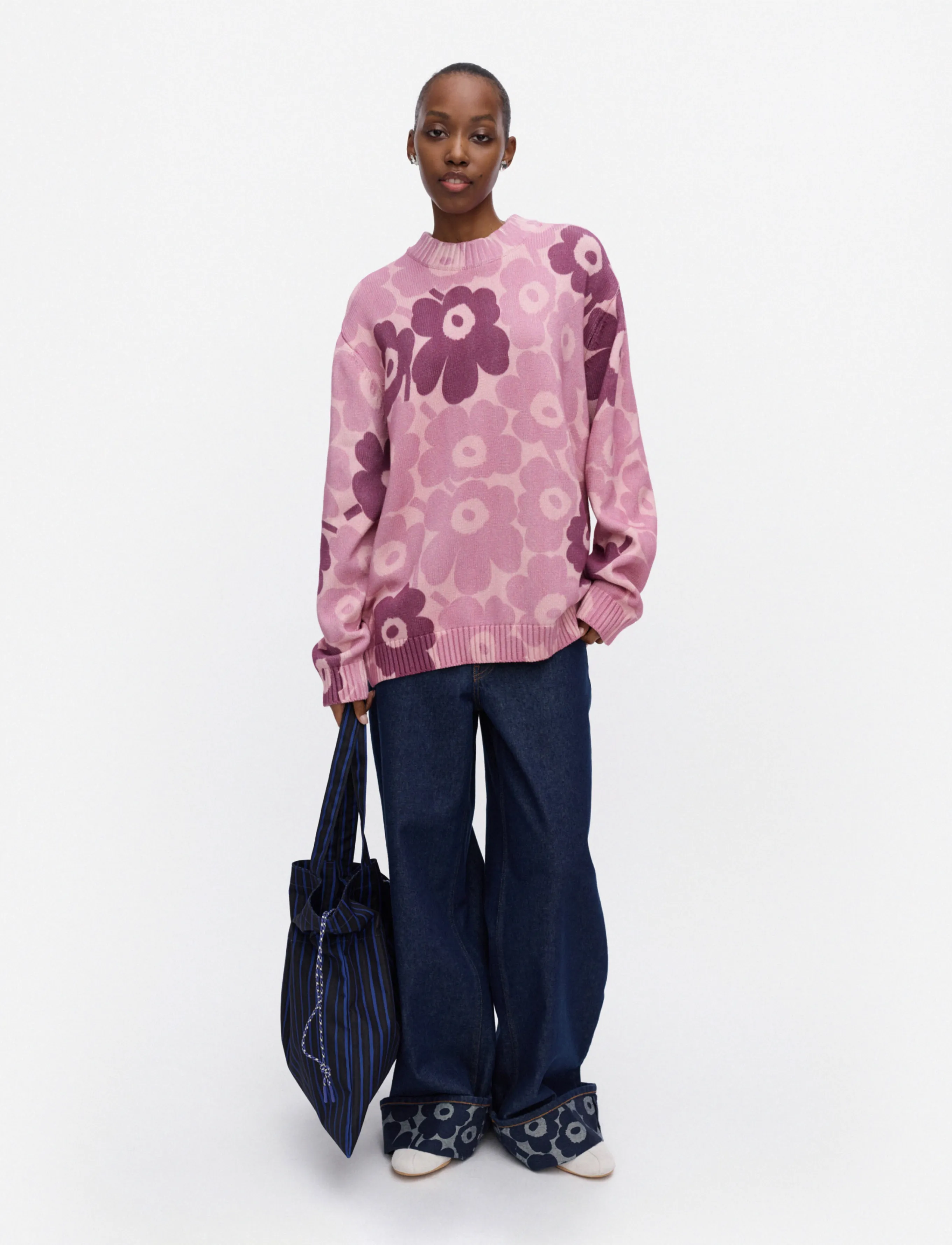 Marimekko - PUUTERI UNIKKO - striktrøjer - light pink, rose, dark rose - 0