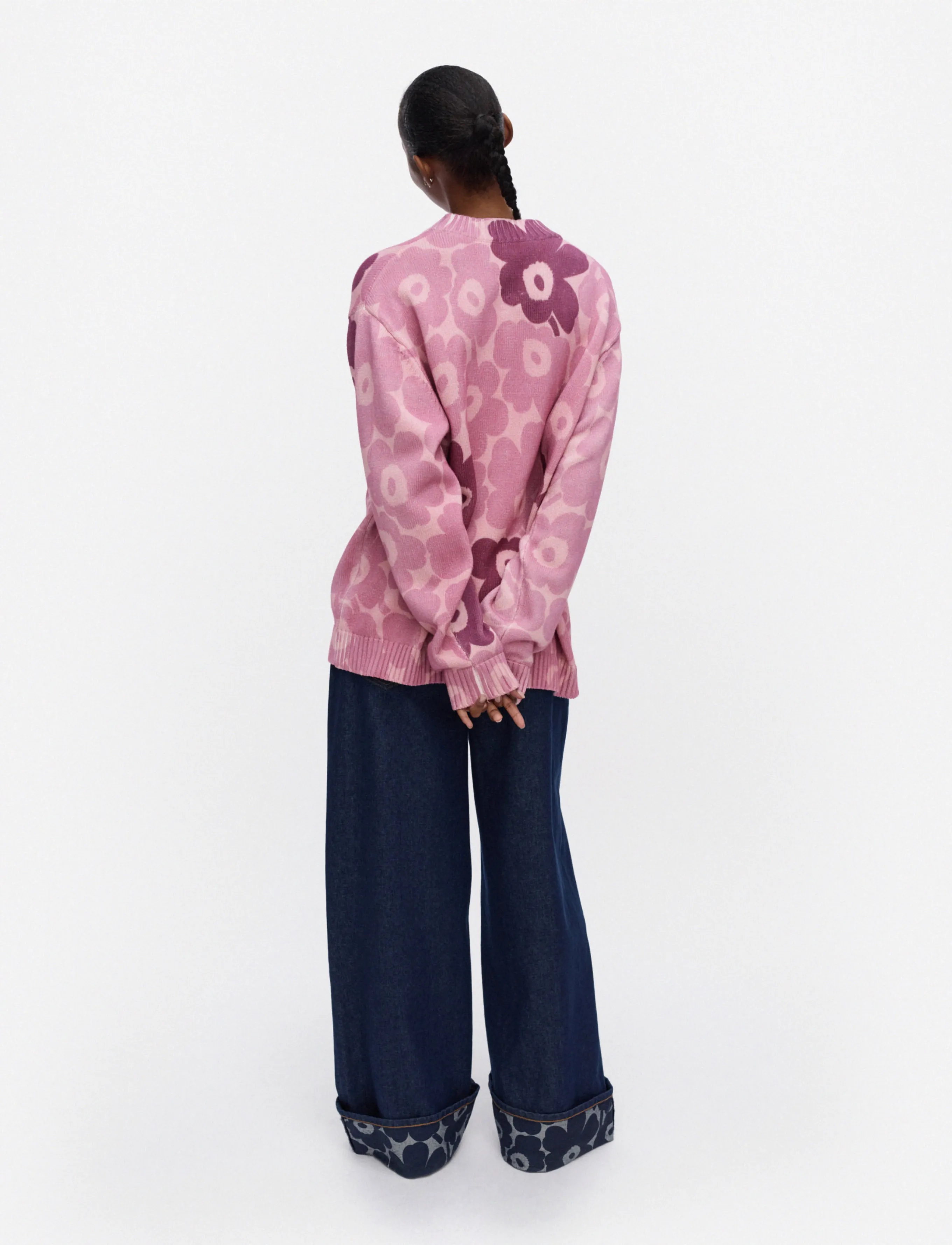 Marimekko - PUUTERI UNIKKO - striktrøjer - light pink, rose, dark rose - 4