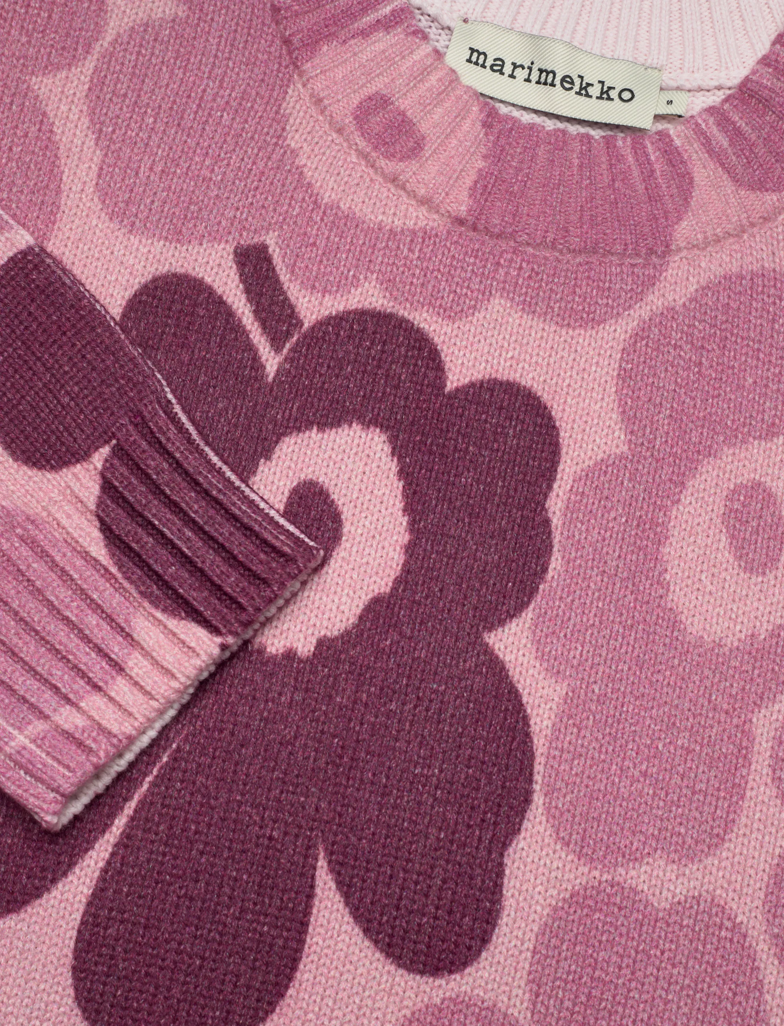 Marimekko - PUUTERI UNIKKO - striktrøjer - light pink, rose, dark rose - 5
