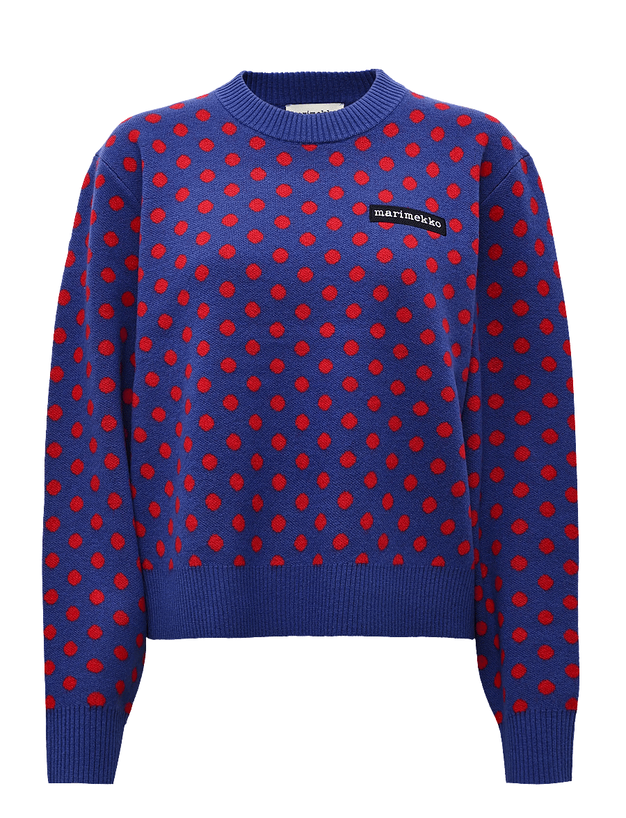Marimekko - RWS LEPOILU PALLO - pullover - blue, red - 1