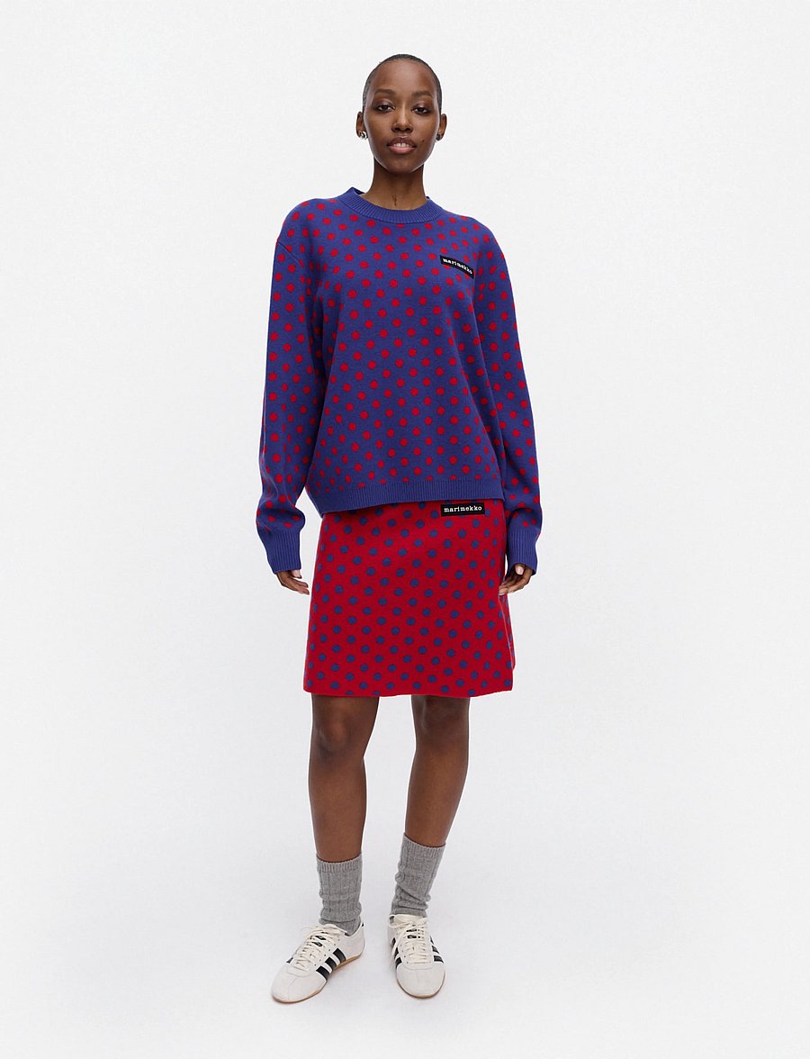 Marimekko - RWS LEPOILU PALLO - pullover - blue, red - 0
