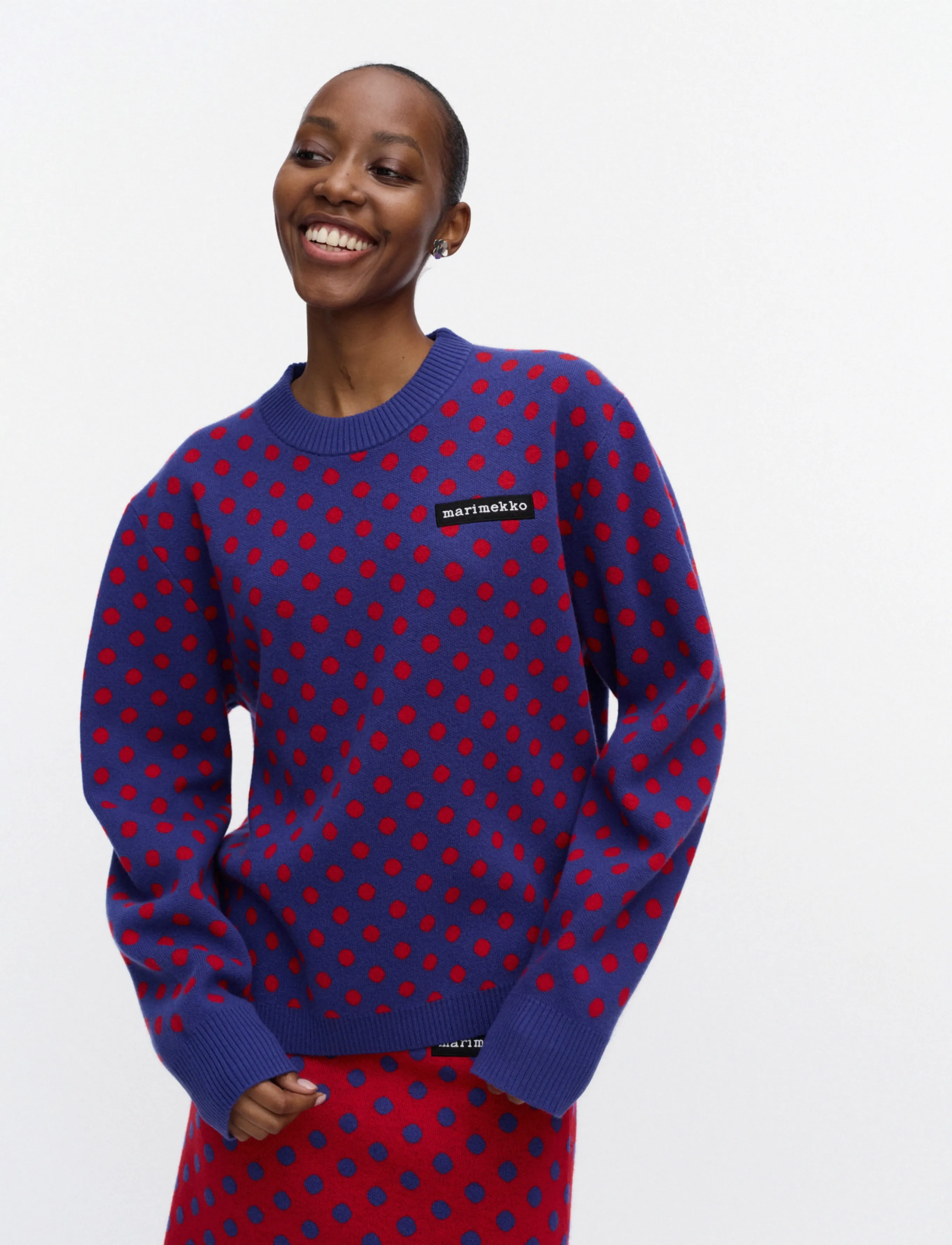 Marimekko - RWS LEPOILU PALLO - pullover - blue, red - 3