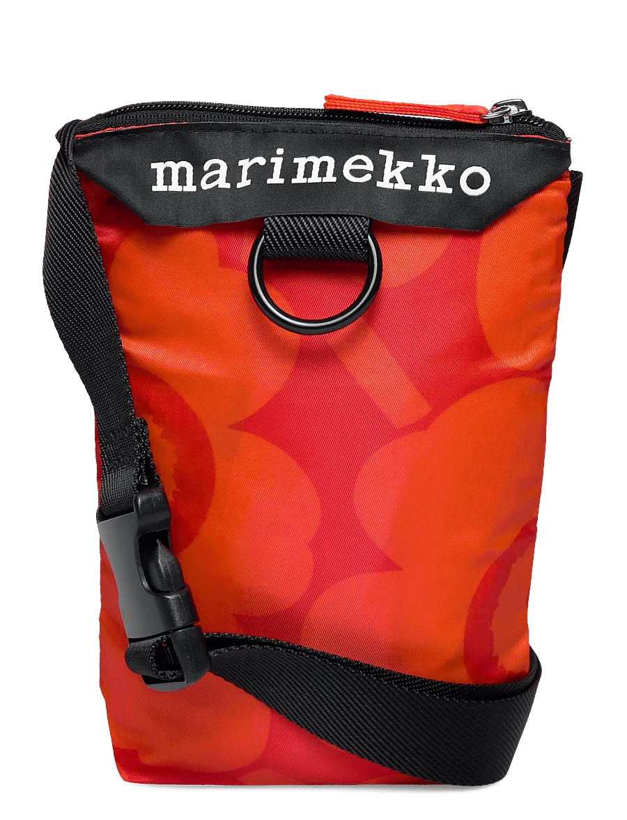 Marimekko - NEAT PHONE POCKET UNIKKO - crossbody bags - red, red - 1