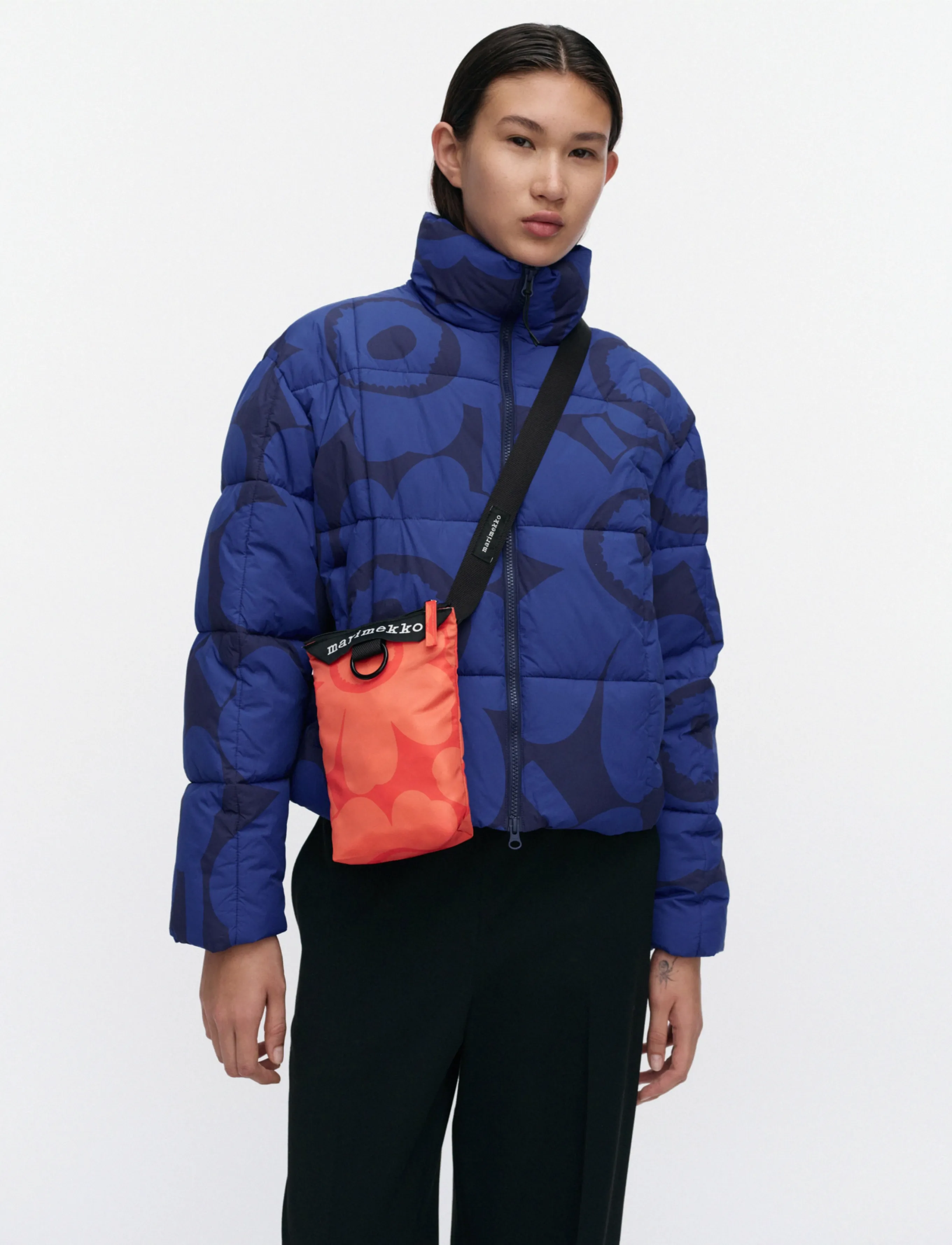 Marimekko - NEAT PHONE POCKET UNIKKO - red, red - 0