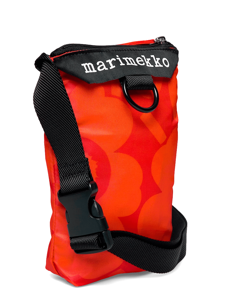 Marimekko - NEAT PHONE POCKET UNIKKO - crossbody bags - red, red - 3