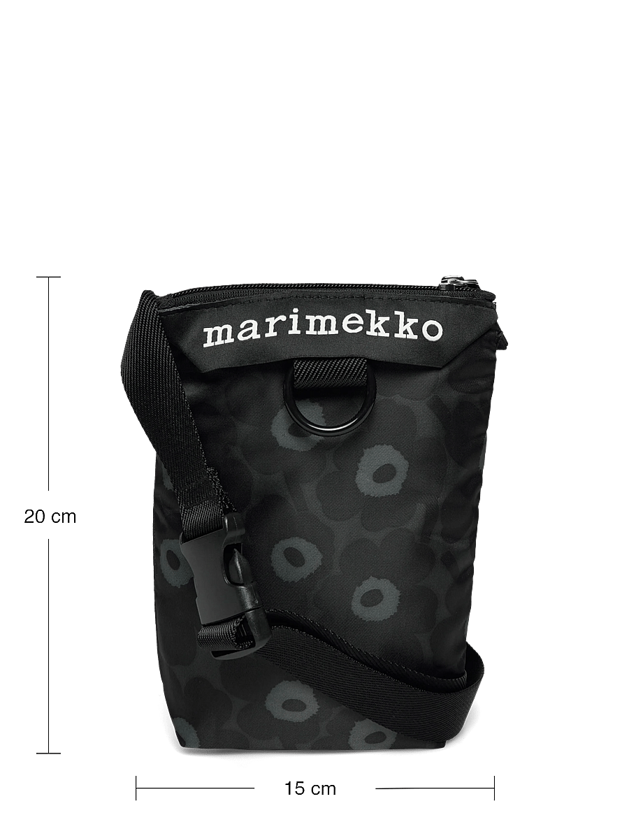 Marimekko - NEAT PHONE POCKET UNIKKO - umhängetaschen - black, dark grey - 4
