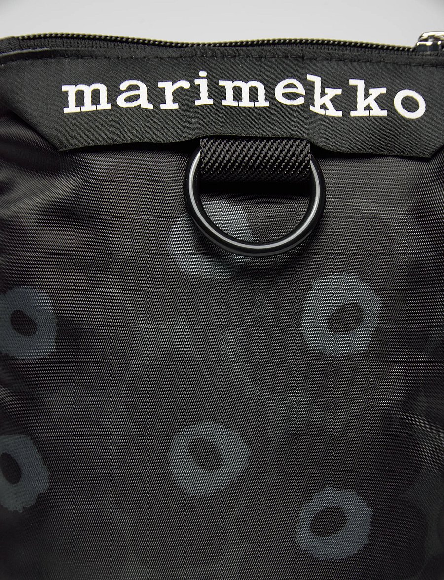 Marimekko - NEAT PHONE POCKET UNIKKO - umhängetaschen - black, dark grey - 5