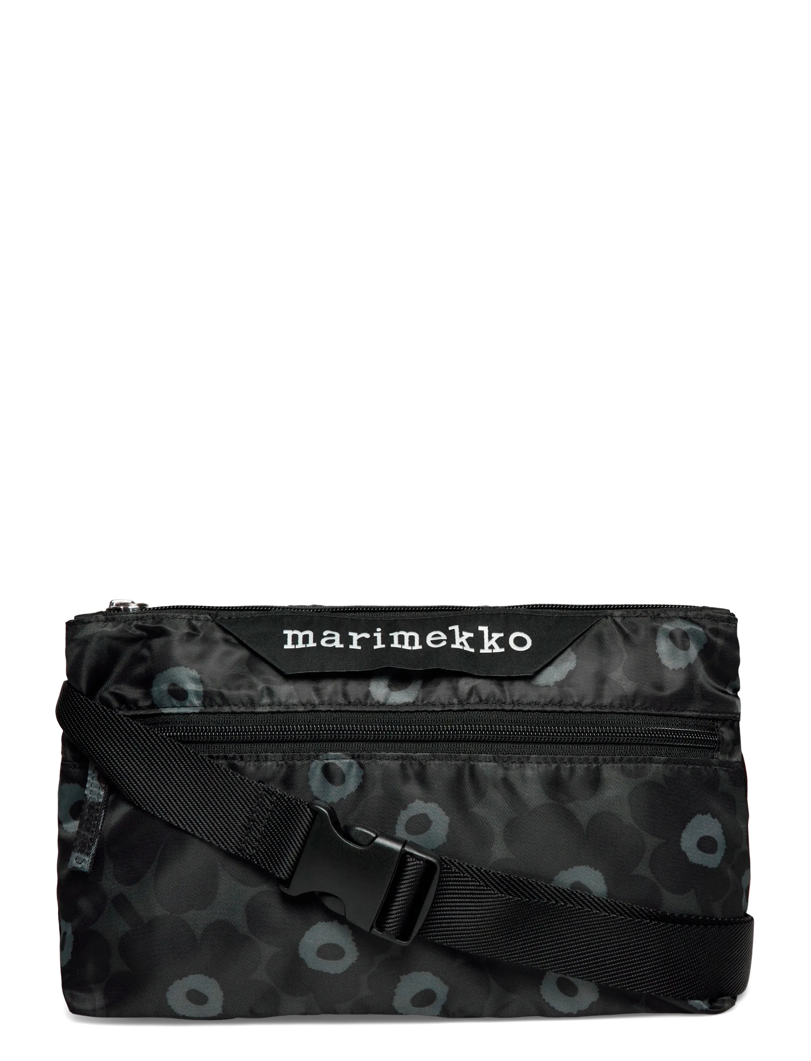 Marimekko NEAT CROSSBODY UNIKKO S - Bags - BLACK, DARK GREY / black