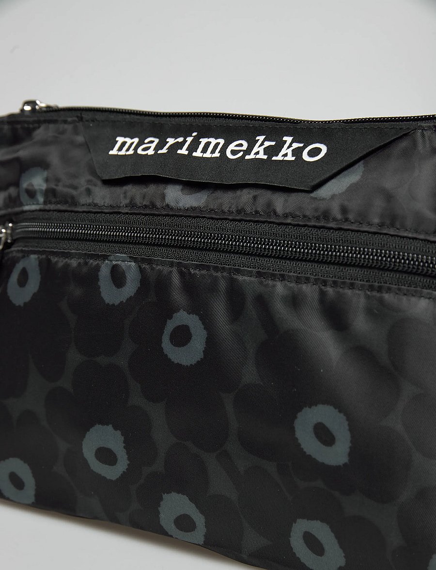 Marimekko - NEAT CROSSBODY UNIKKO S - crossbody bags - black, dark grey - 5
