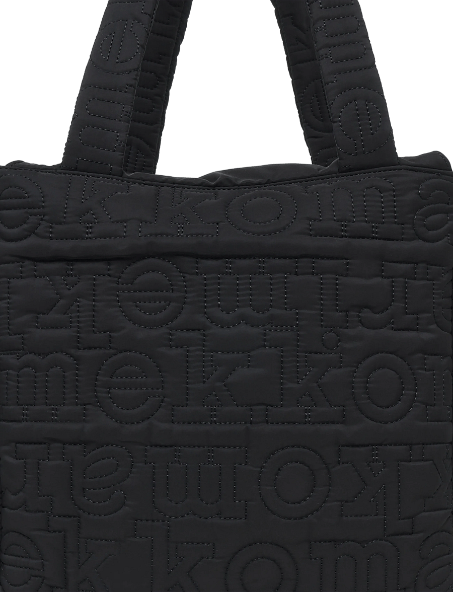 Marimekko - JOY TOTE M LOGO - kandekotid - black - 3