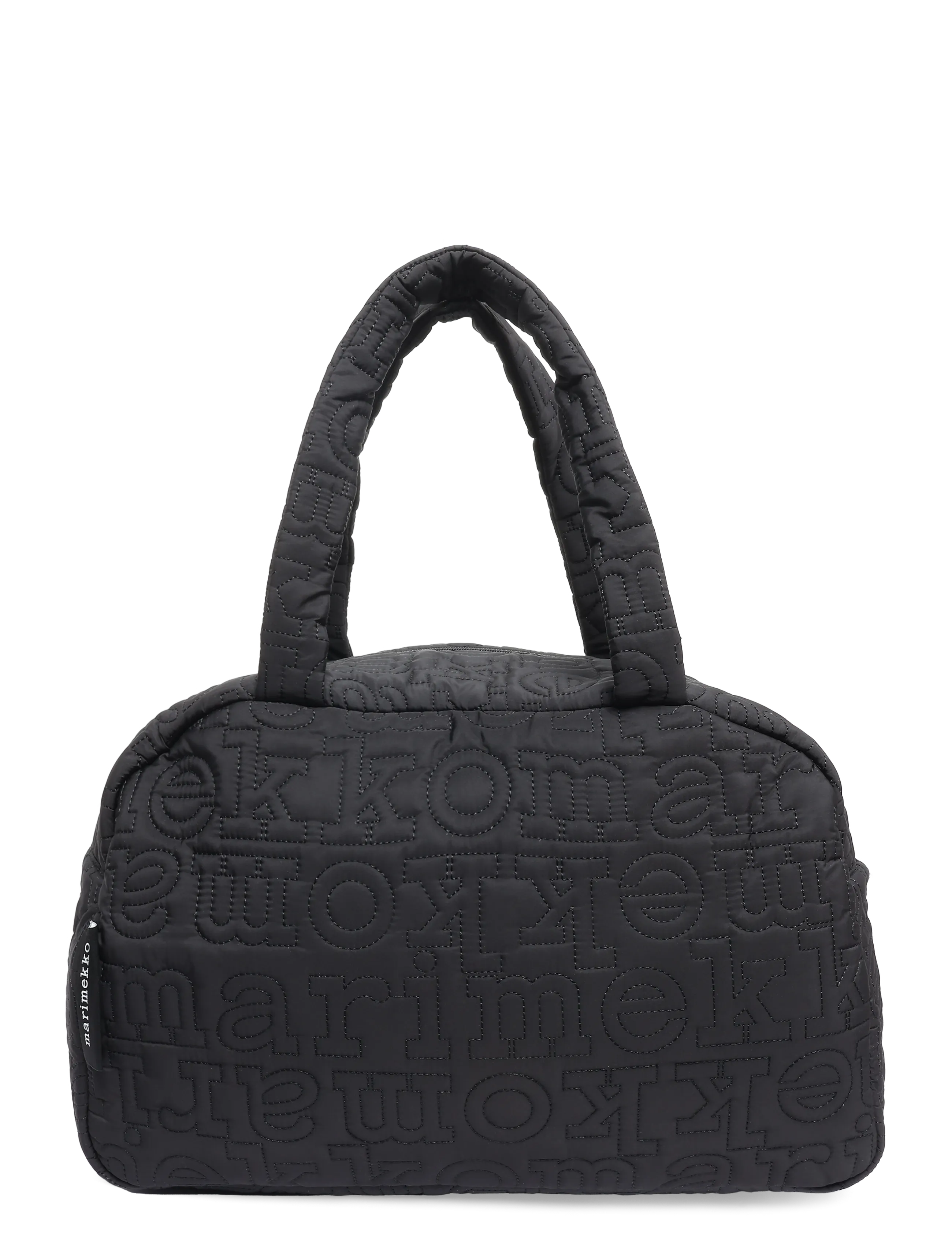 Marimekko JOY DUFFEL LOGO - Tänavastiil - BLACK / black