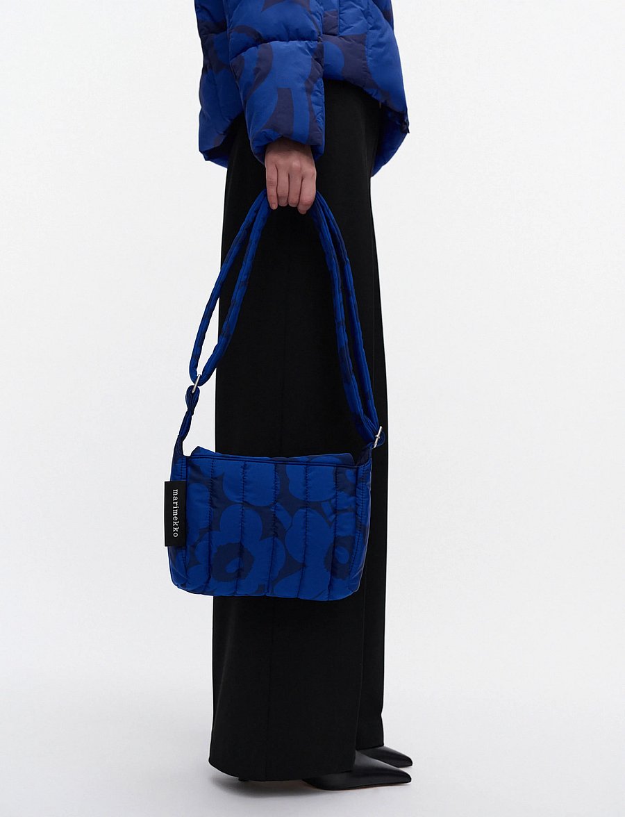 Marimekko - JOY CROSSBODY S UNIKKO - crossbody bags - blue, dark blue - 0